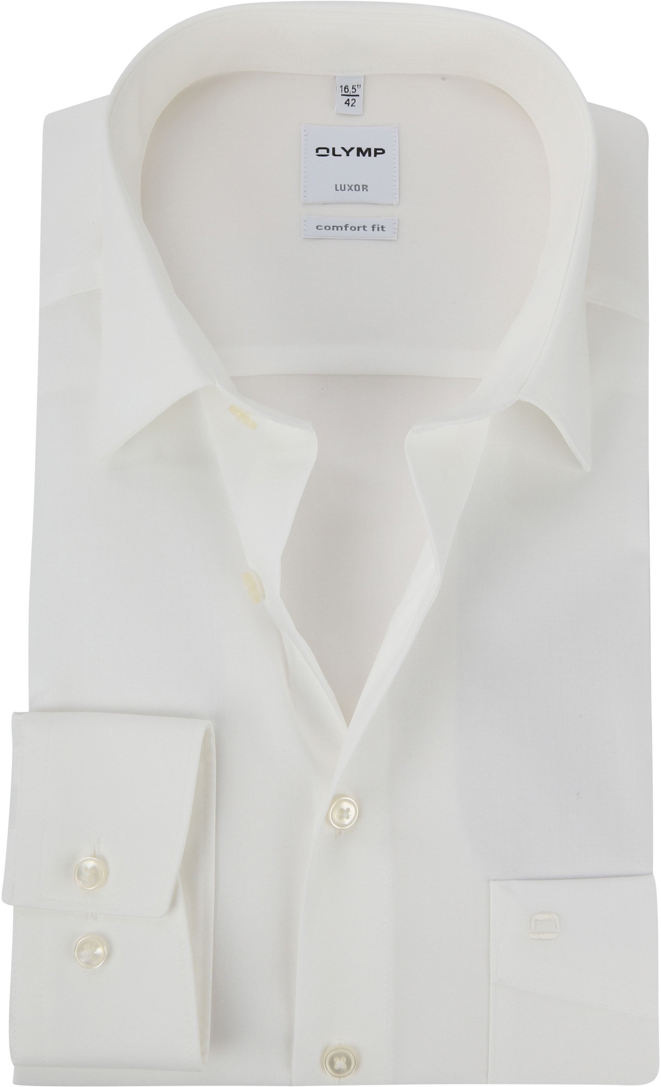 OLYMP Chemise Luxor Coupe Confort Sans Repassage Ecru 025464-21 commander en ligne | Suitable