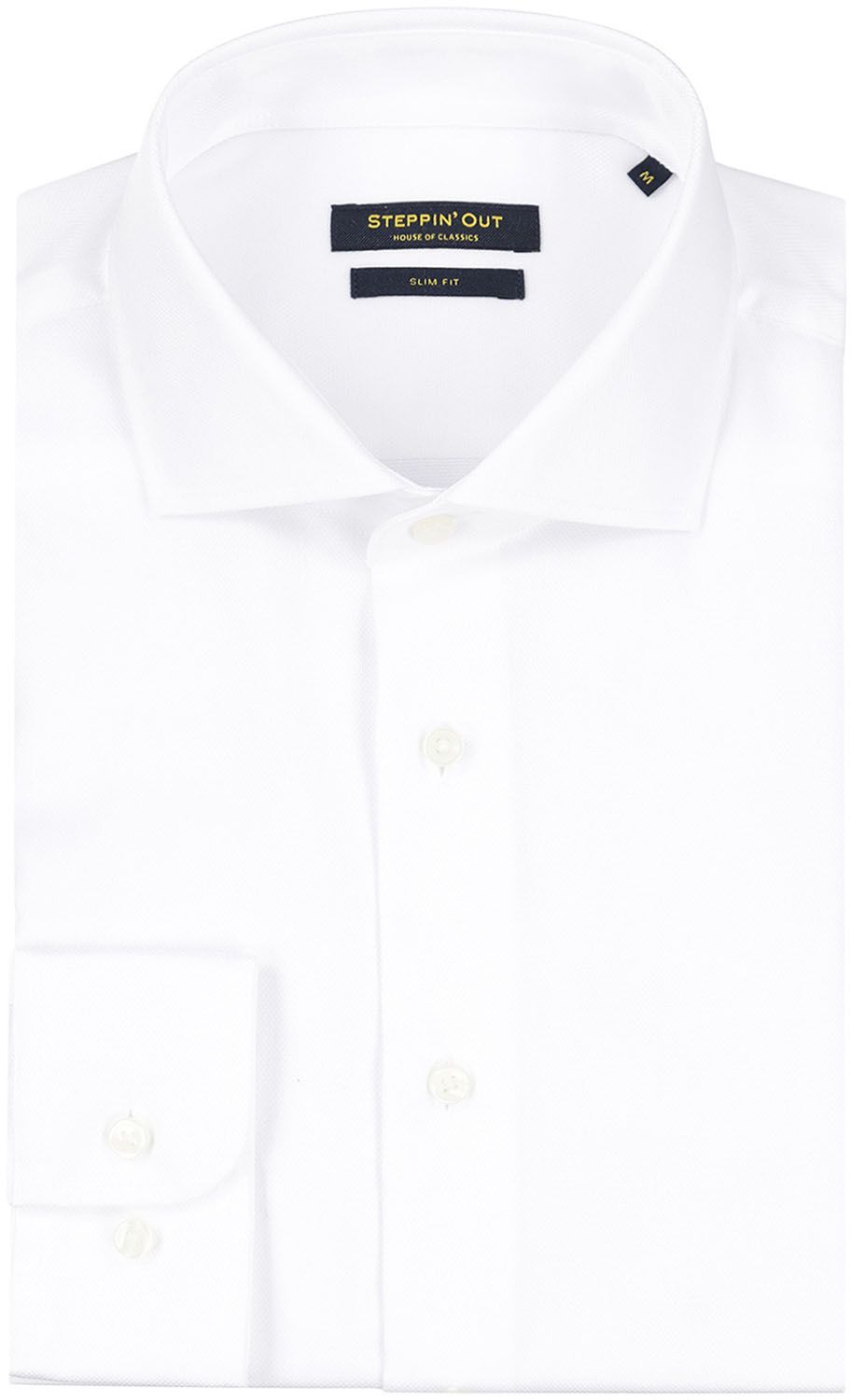 Steppin' Out Hemd Slim-Fit Dobby Weiß ss2SM6004.0005-9000 kaufen | Suitable