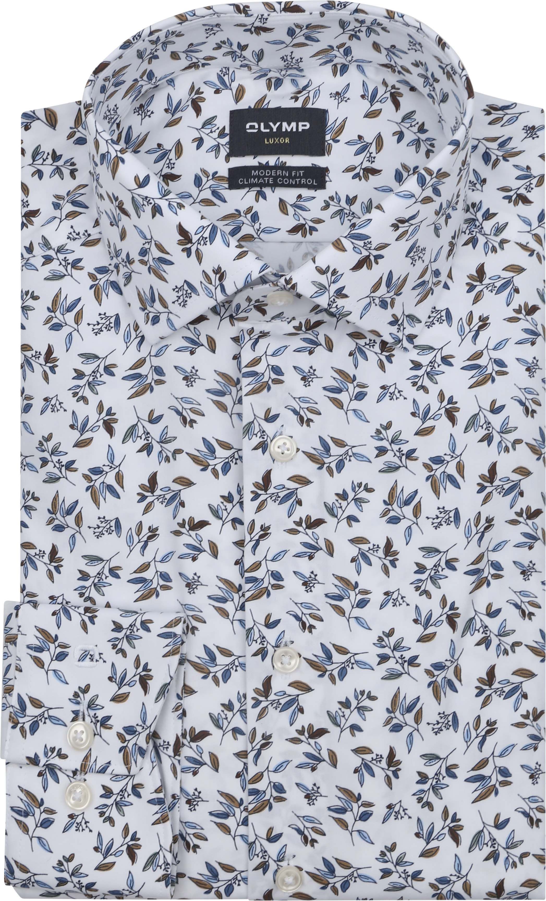 OLYMP Luxor Shirt 24/Seven Flowers Multicolour order online | 130284-00 | Suitable Lithuania