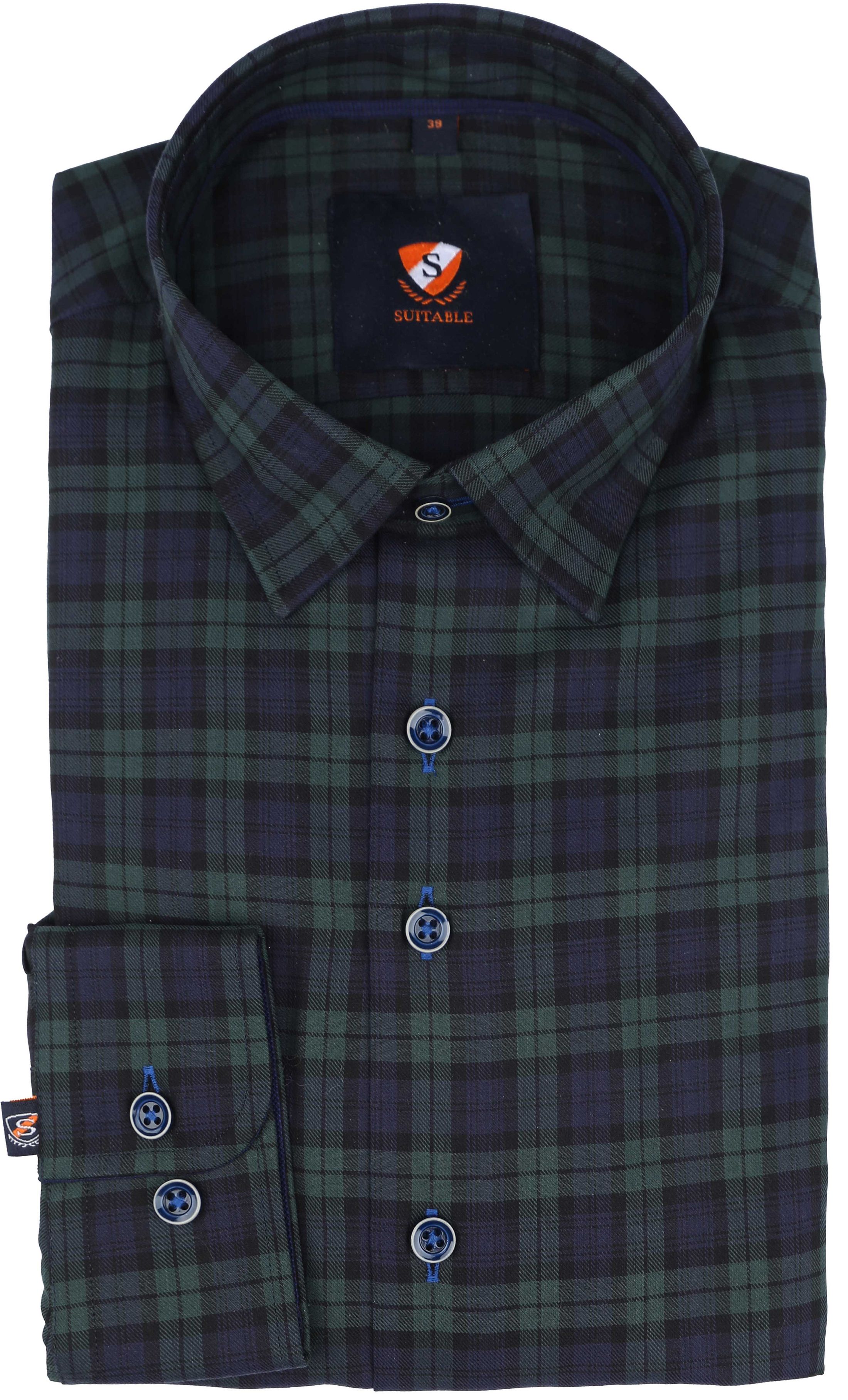Suitable Shirt Black Watch Checkered order online | 255-8 HBD Black Watch | Suitable Lithuania