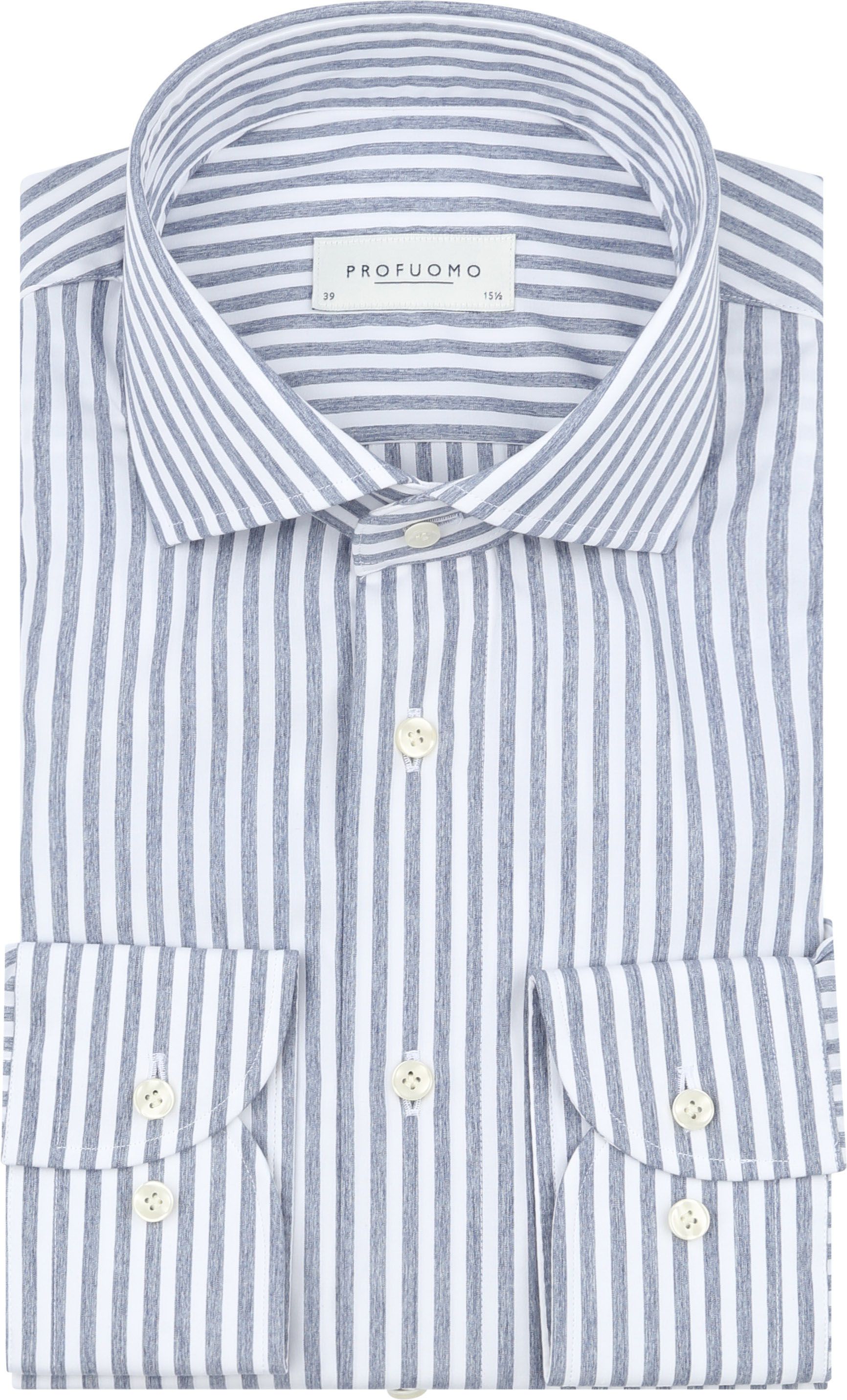 Profuomo Hemd Streifen Blau PPWH10032A-M kaufen | Suitable