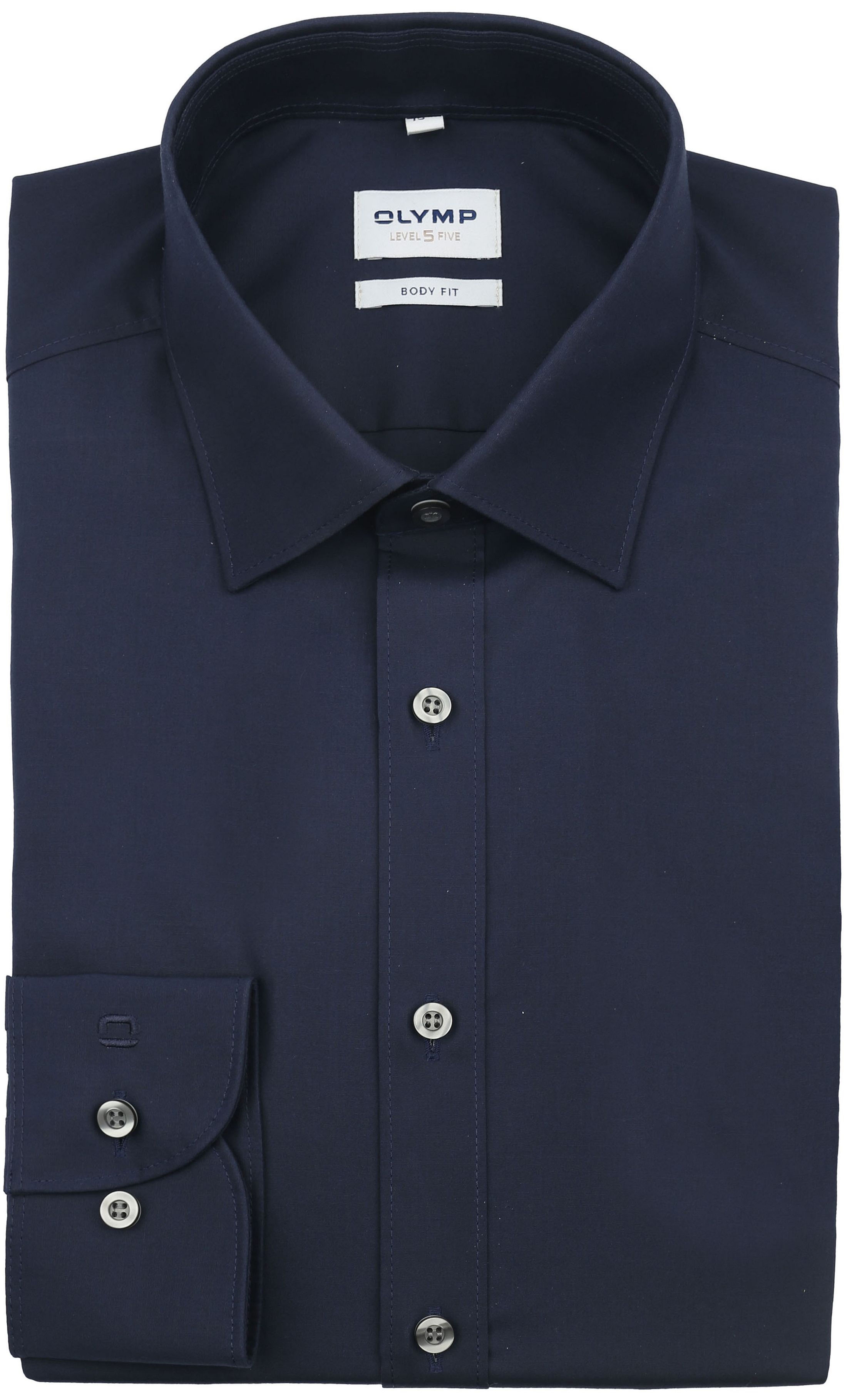 Olymp Shirt Level 5 Body Fit Navy 609064-18