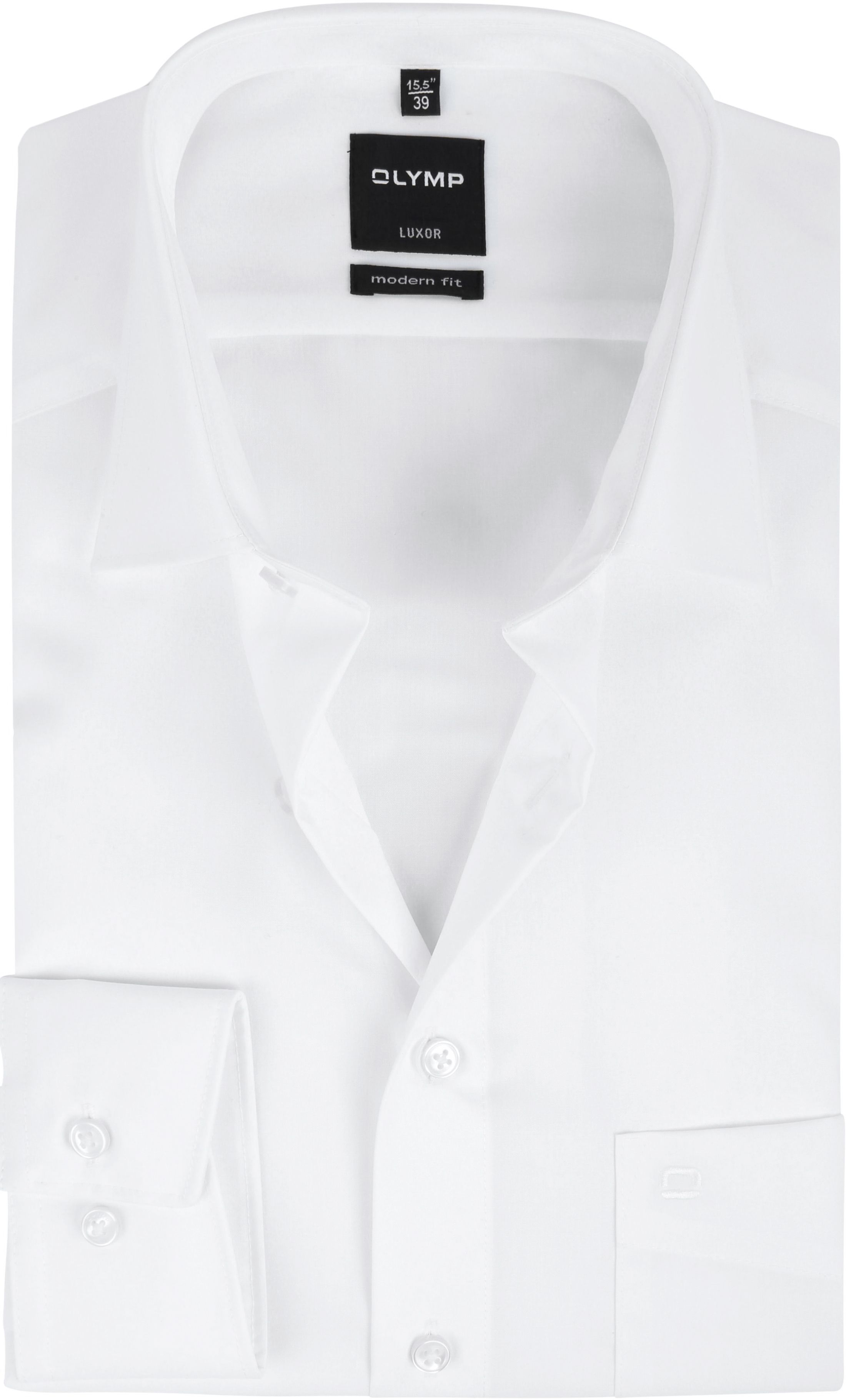 Olymp Chemise Coupe Moderne Blanc taille 37