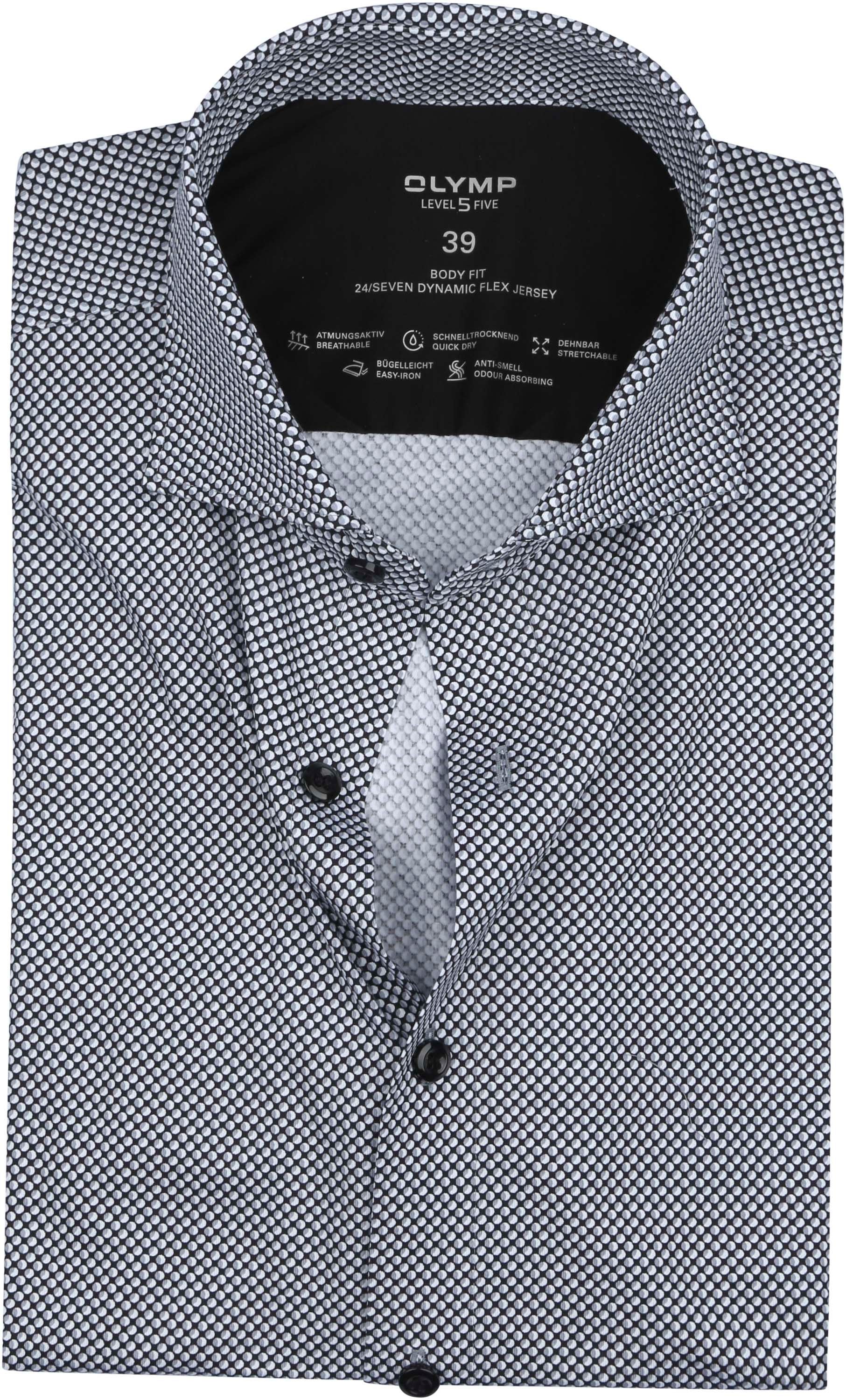 OLYMP Chemise Level 5 Cercles Noir 201524-68 commander en ligne | Suitable