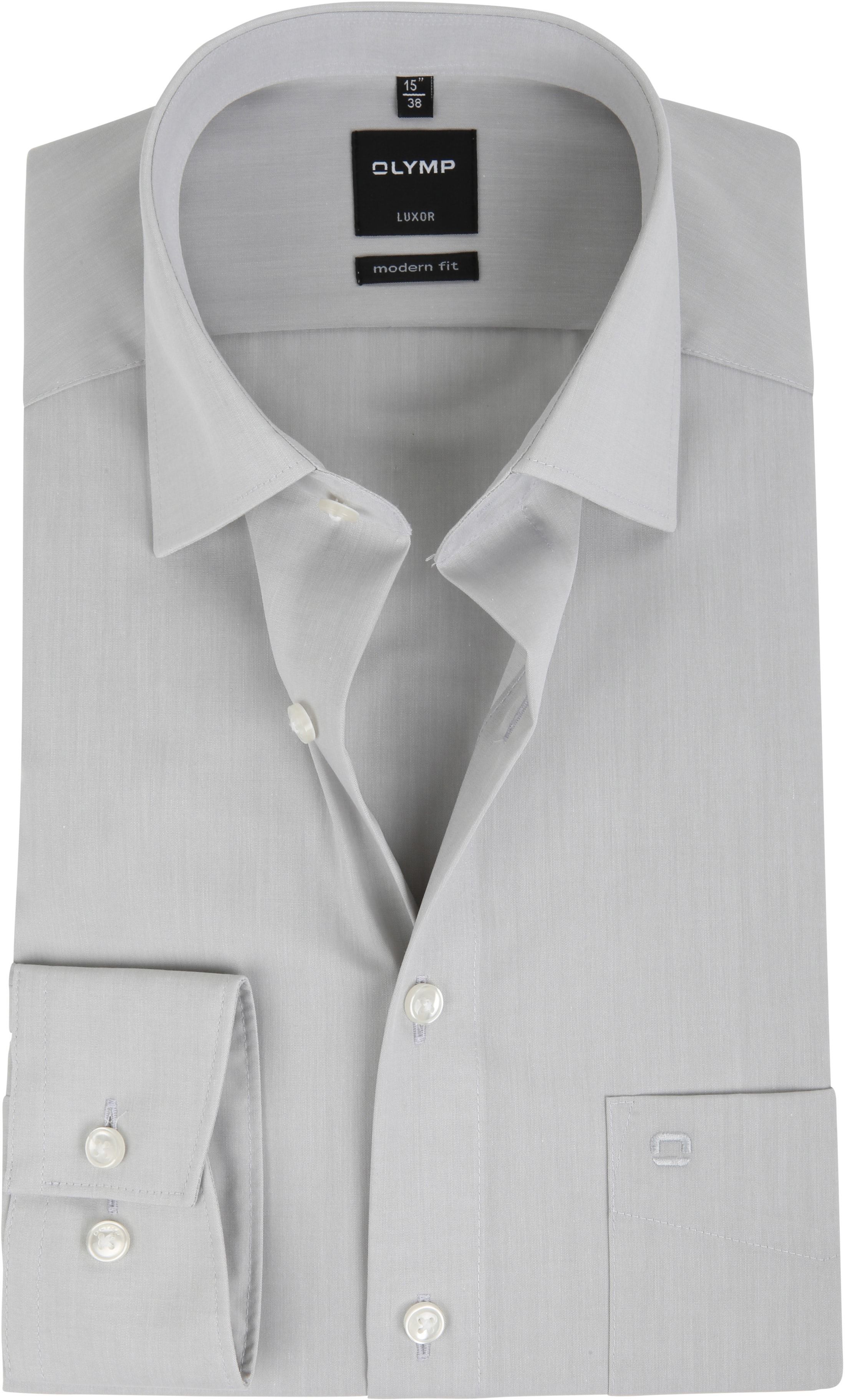 OLYMP Chemise Luxor Coupe Moderne Gris taille 37