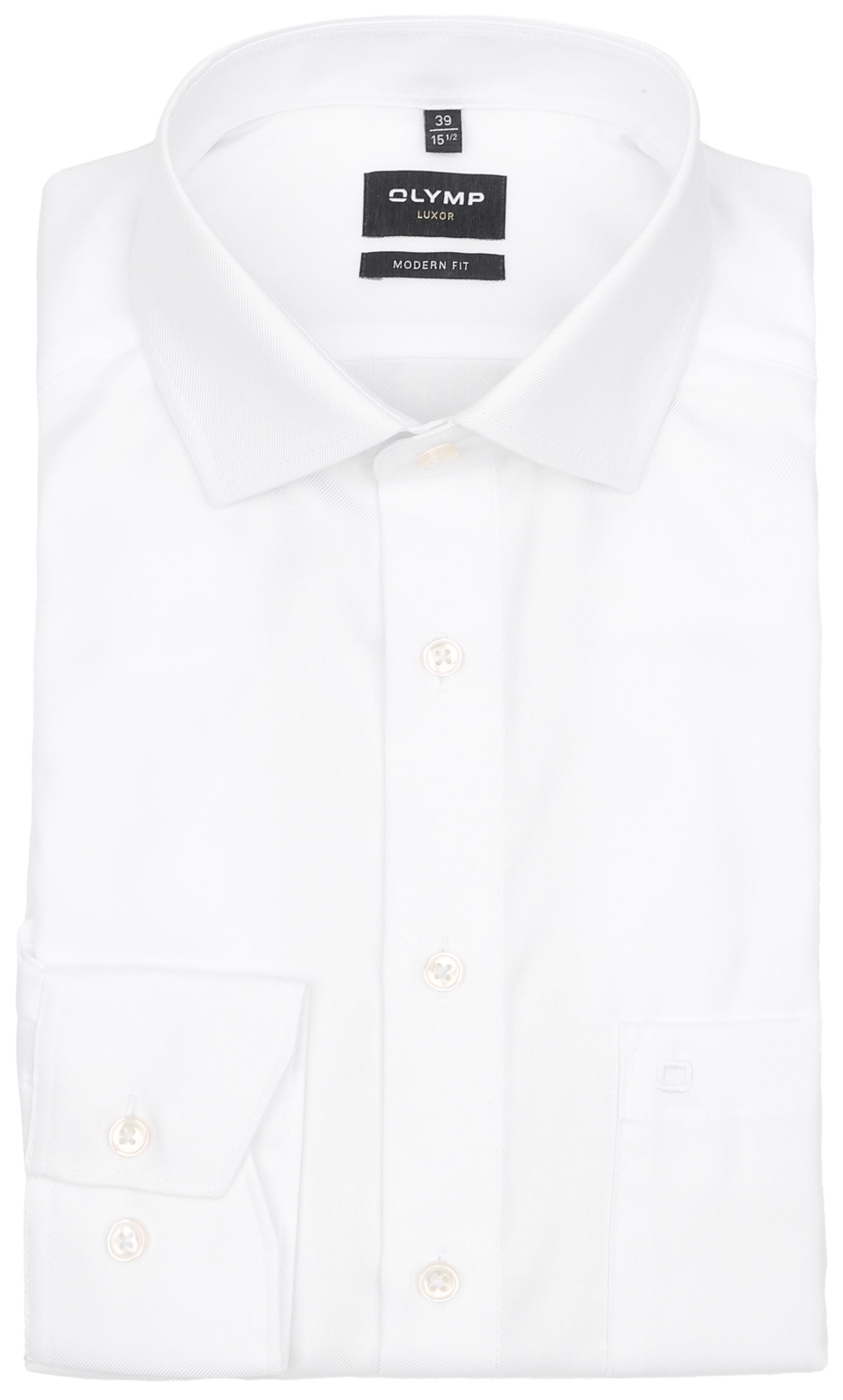 OLYMP White Luxor Modern Fit Shirt 074564 order online | Suitable