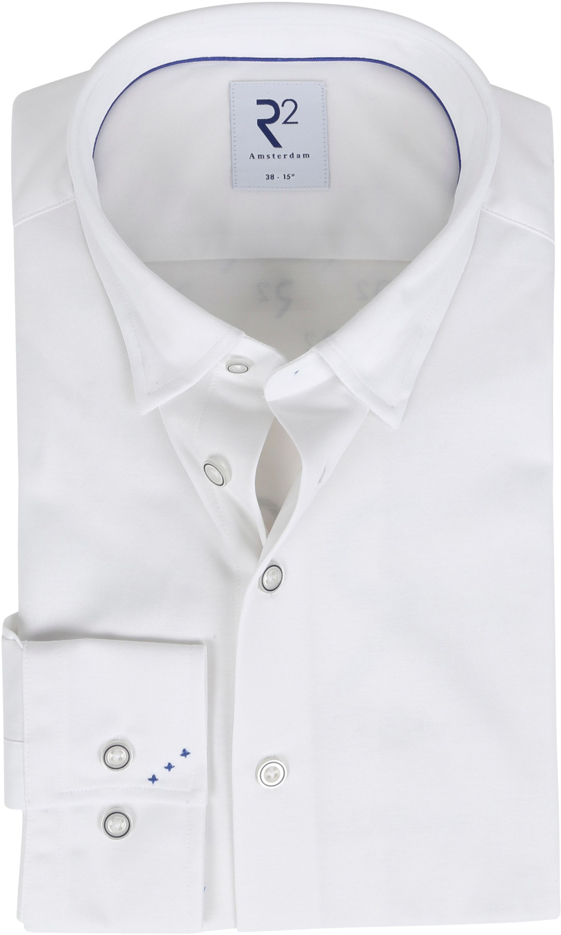 R2 Shirt Uni White NOS.KNIT.001/004-000004 order online | Suitable