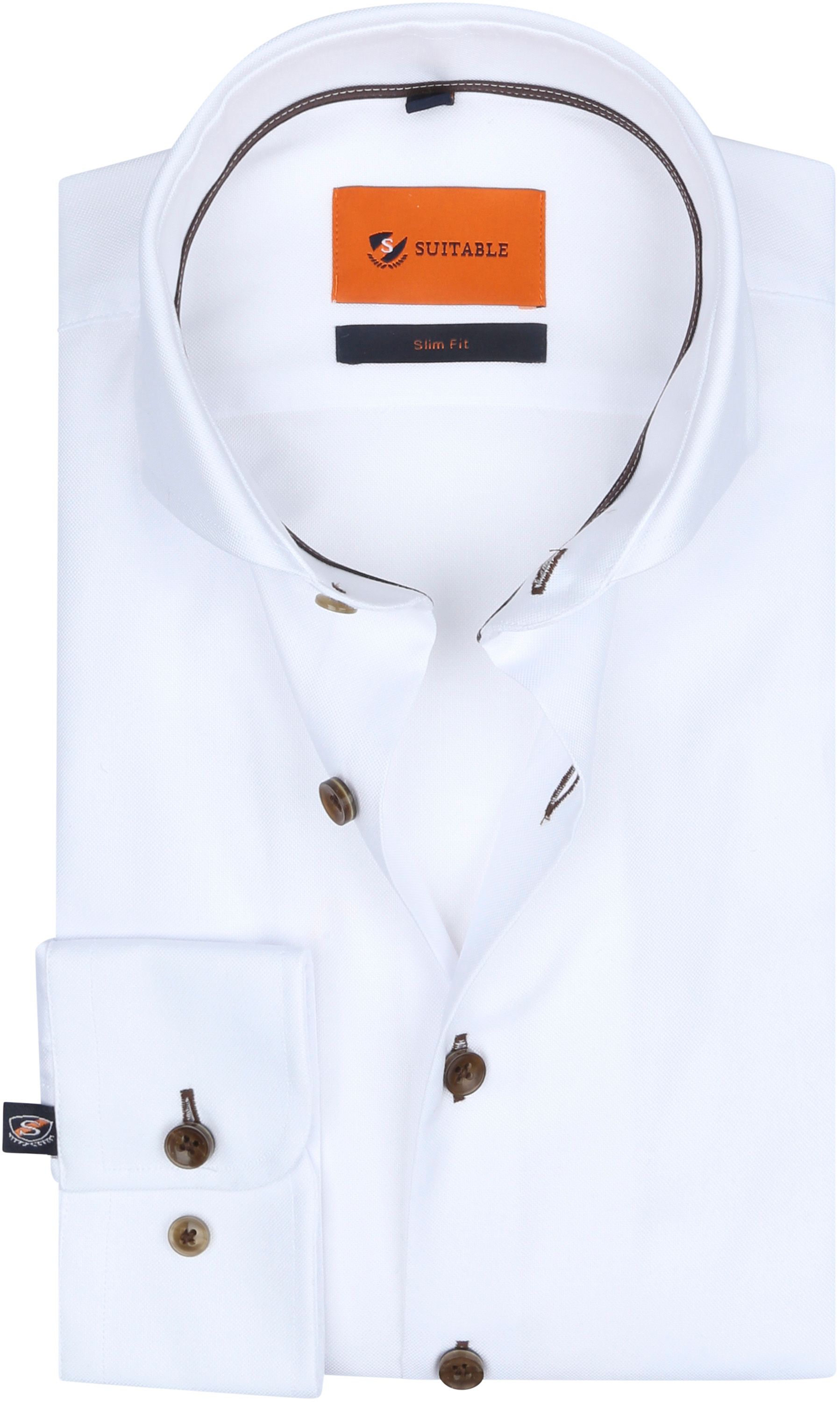 Suitable Shirt Contrast White size 15