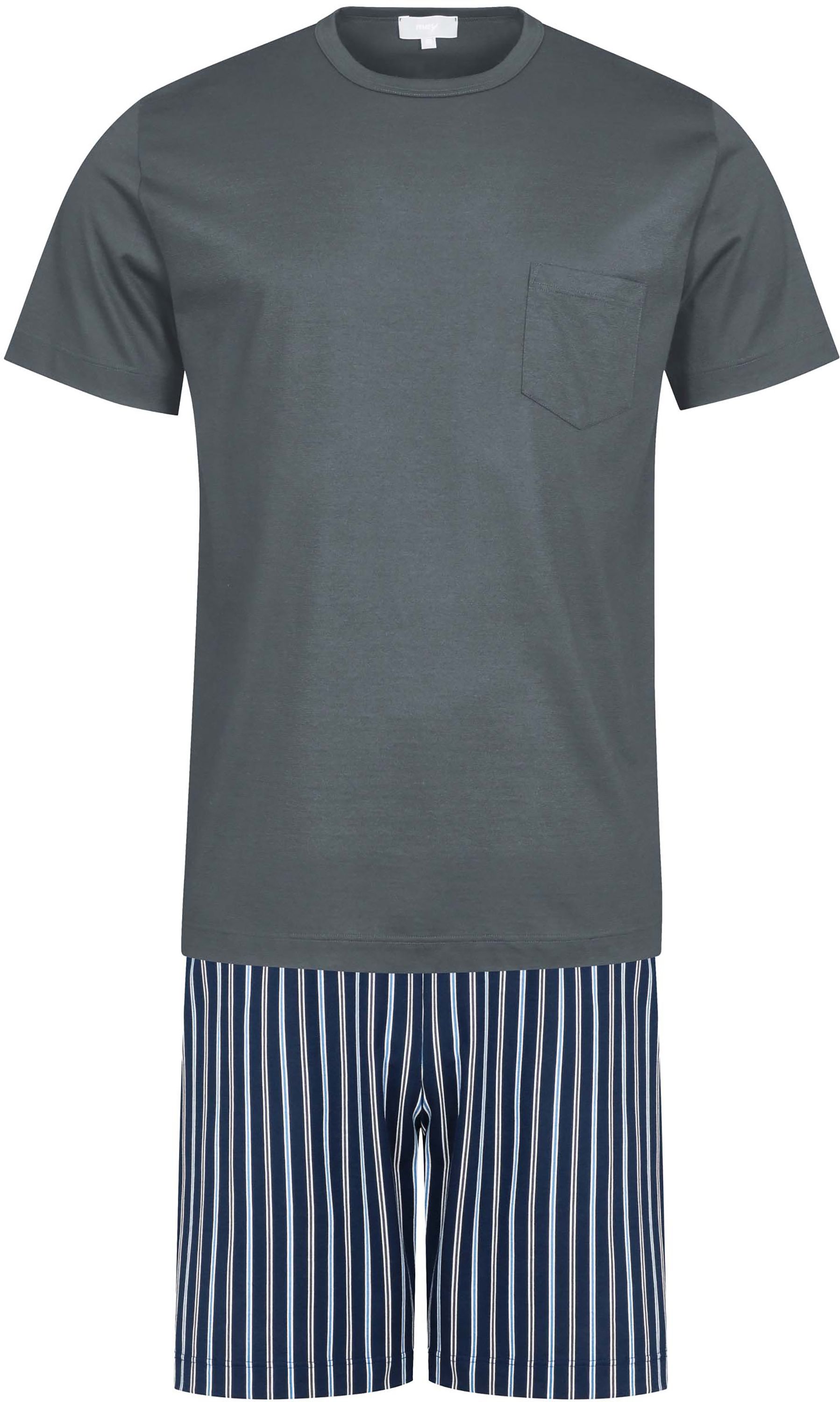 Mey Pyjama Portimo Short Gris 33018 commander en ligne | Suitable