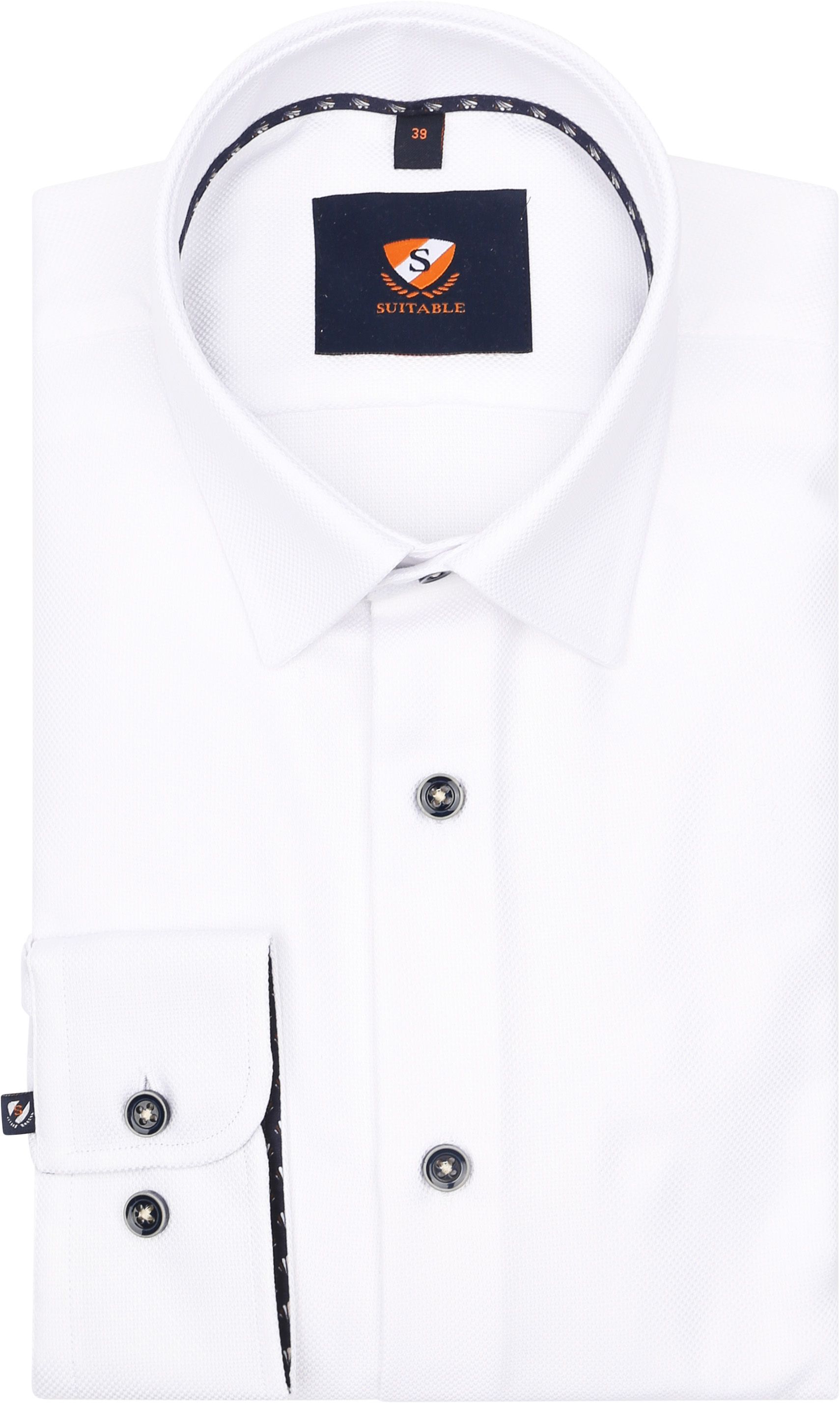 Suitable Shirt Pique White 267-1 267-1 order online | Suitable