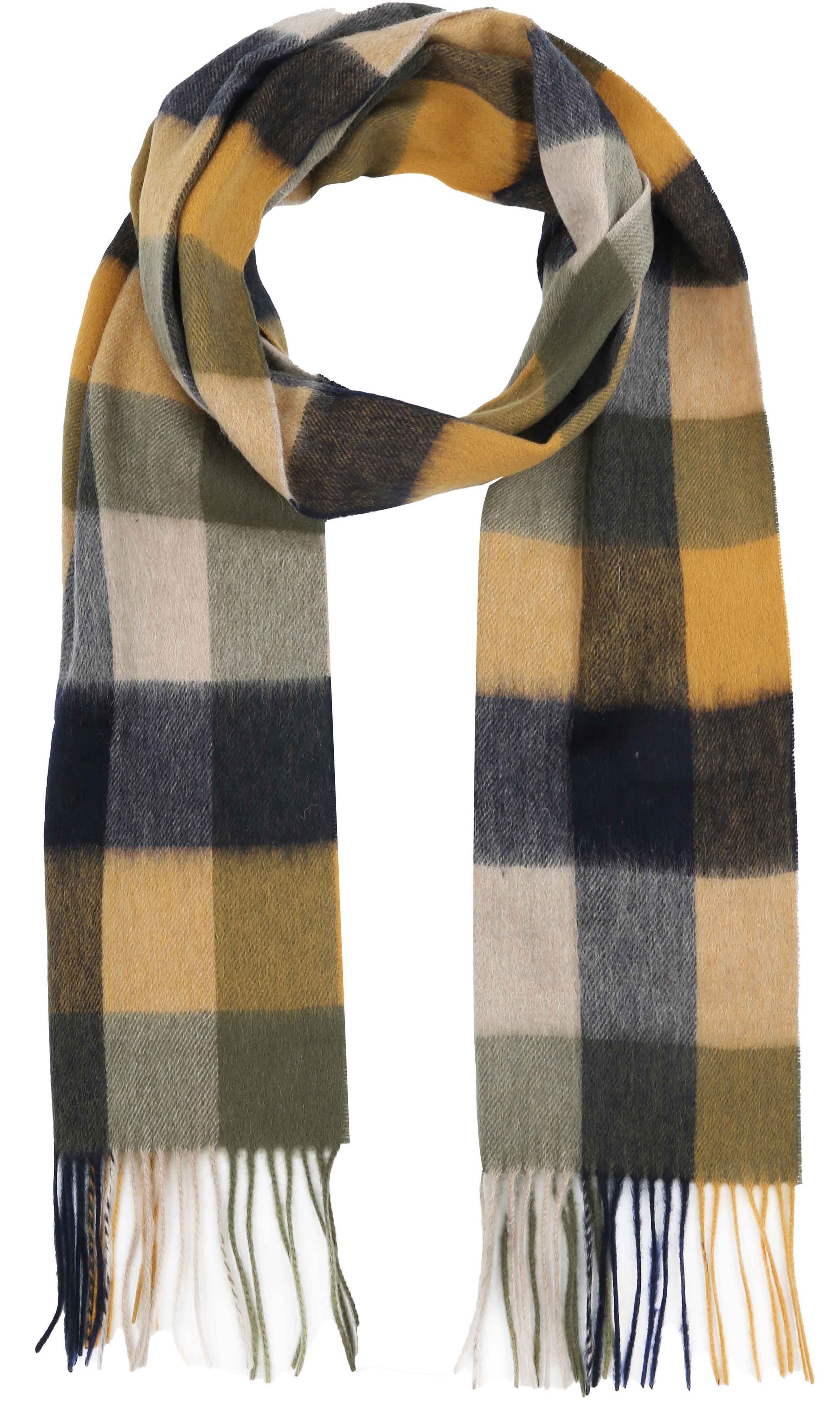 Barbour Scarfs TTattersall Yellow USC0005-TN16 order online | Suitable