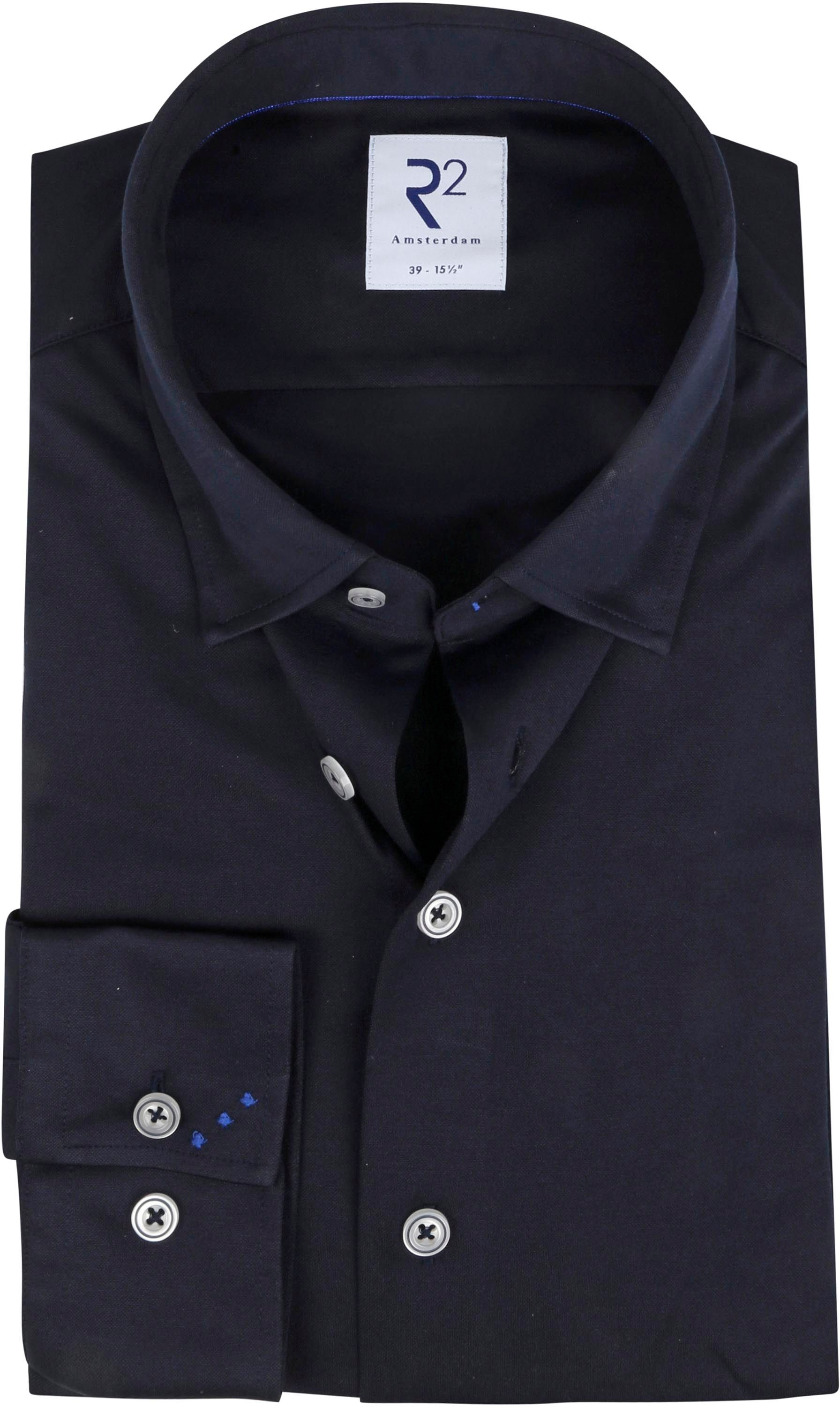 R2 Shirt Uni Dark Blue NOS.KNIT.003/010-000010 order online | Suitable