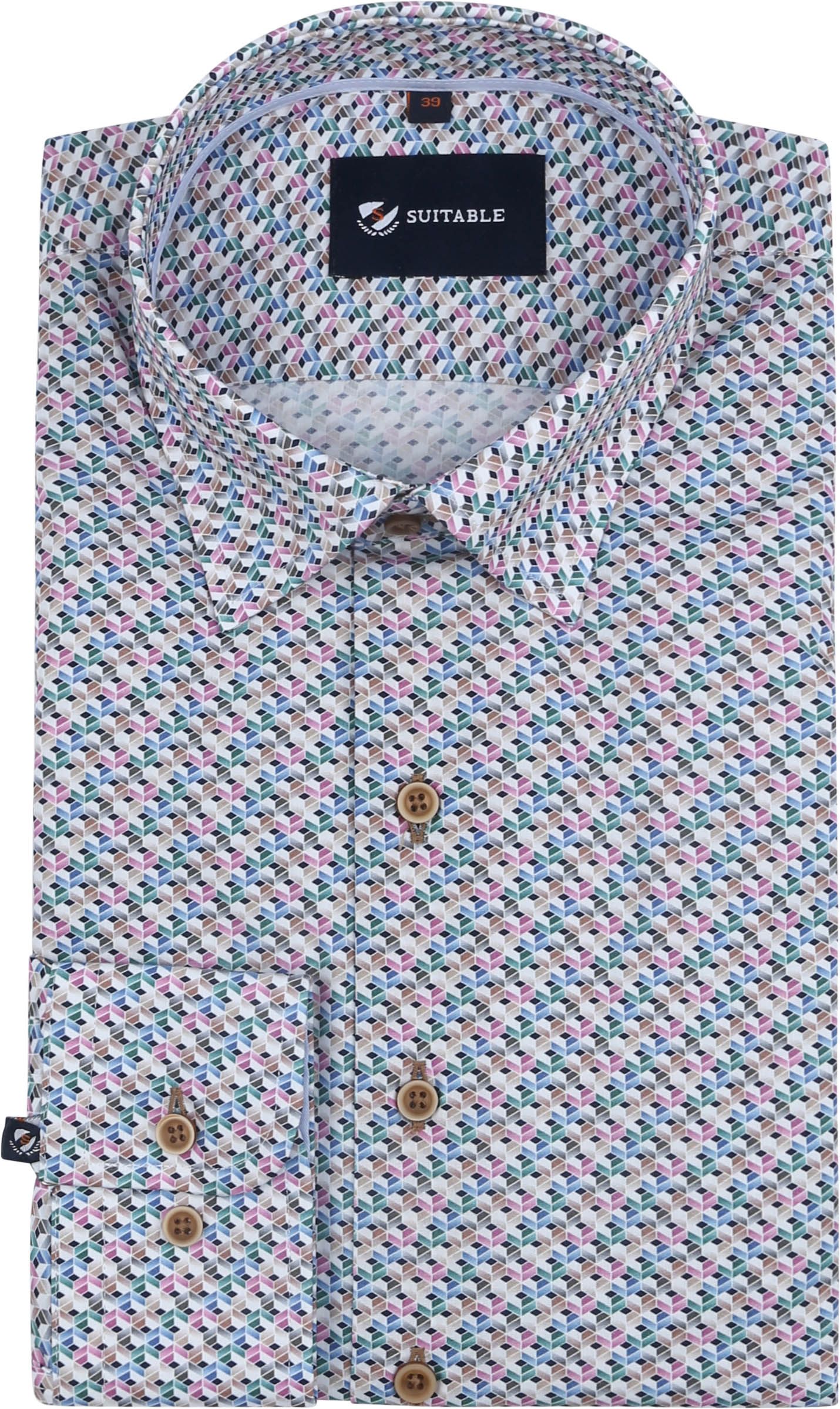 Suitable Hemd Druck Multicolour 275-4 kaufen | Suitable