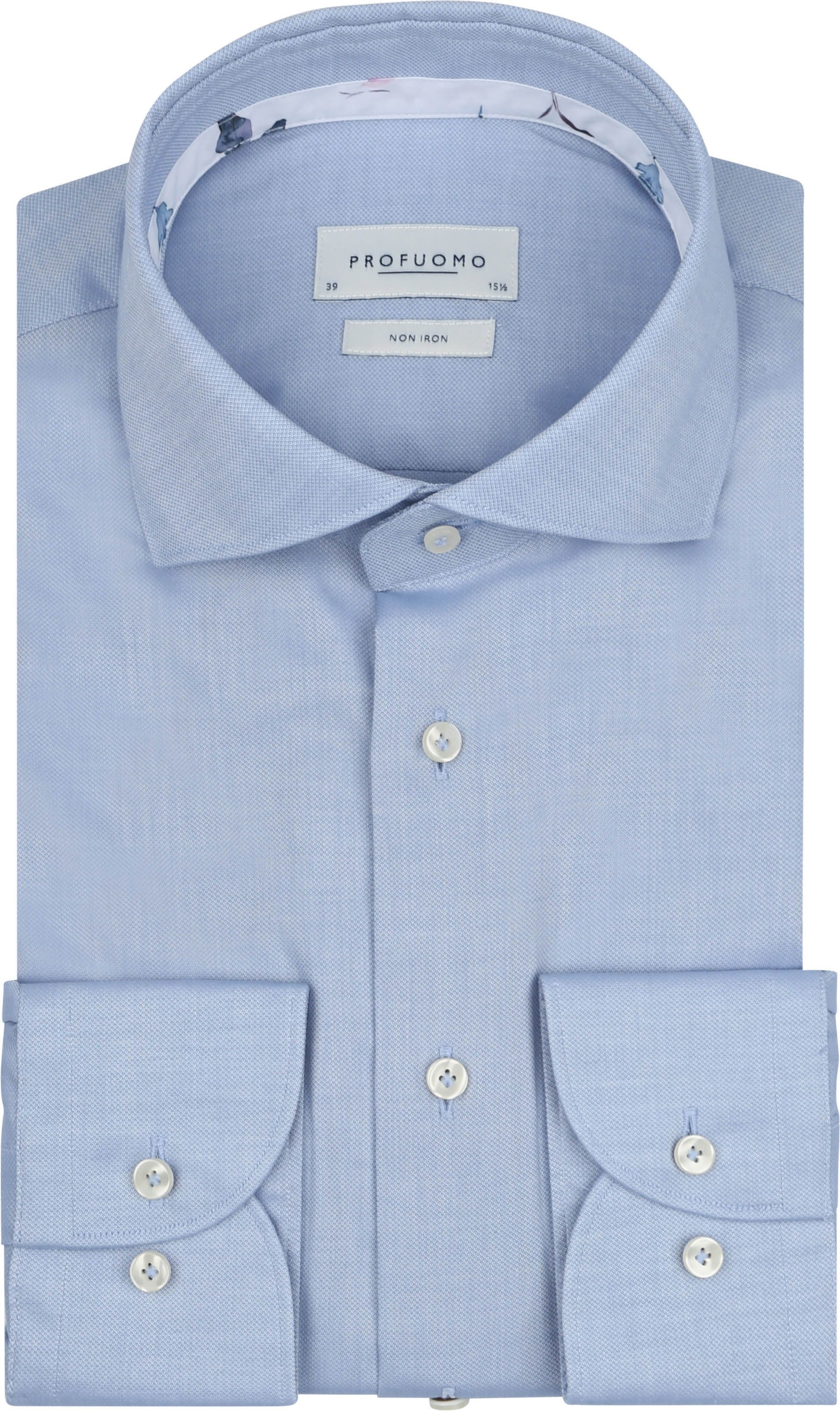 Profuomo Shirt Structure Light Blue order online | PPVH10001B-M | Suitable Lithuania
