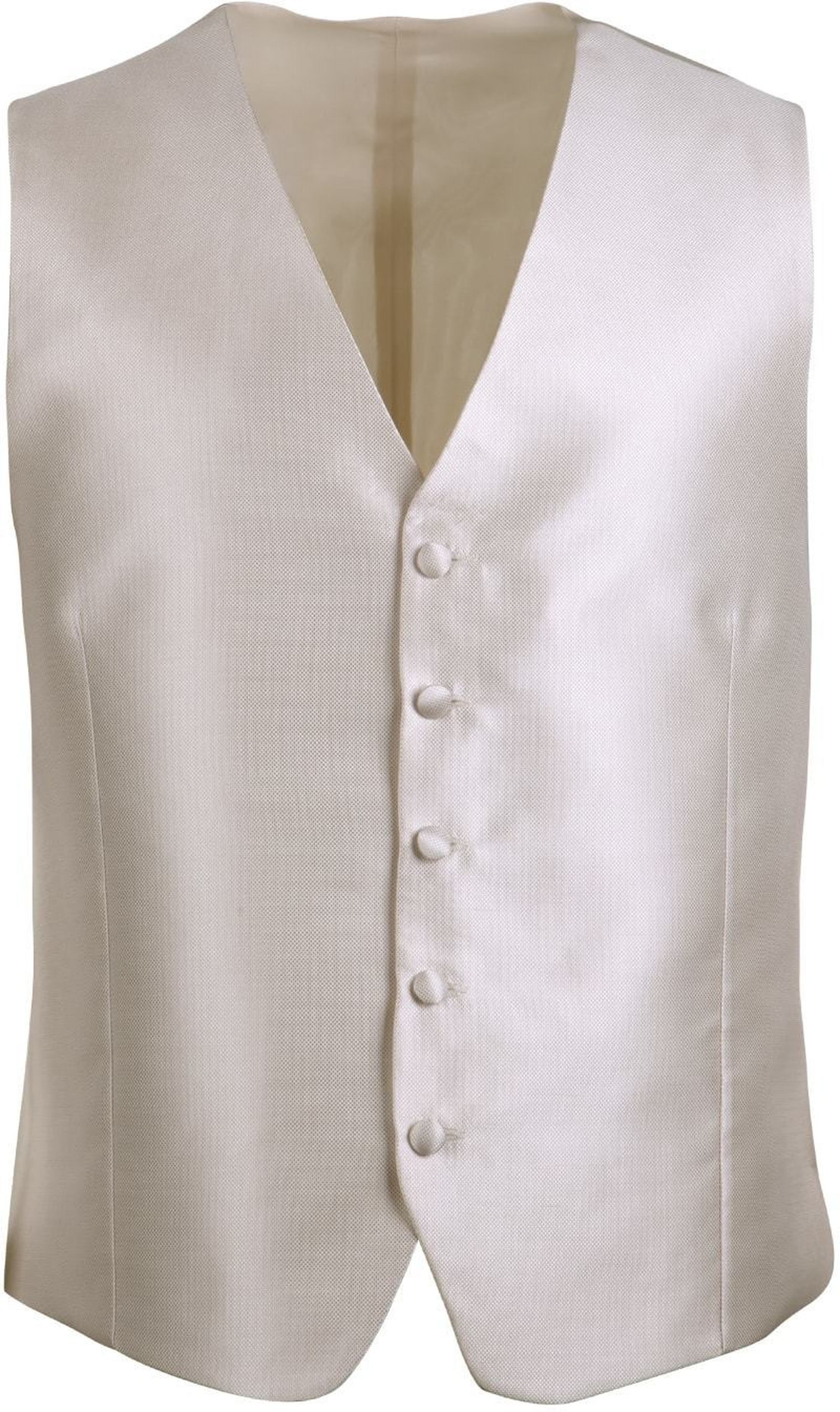 Wedding Waistcoat Ecru Carre Off-White size 38-R