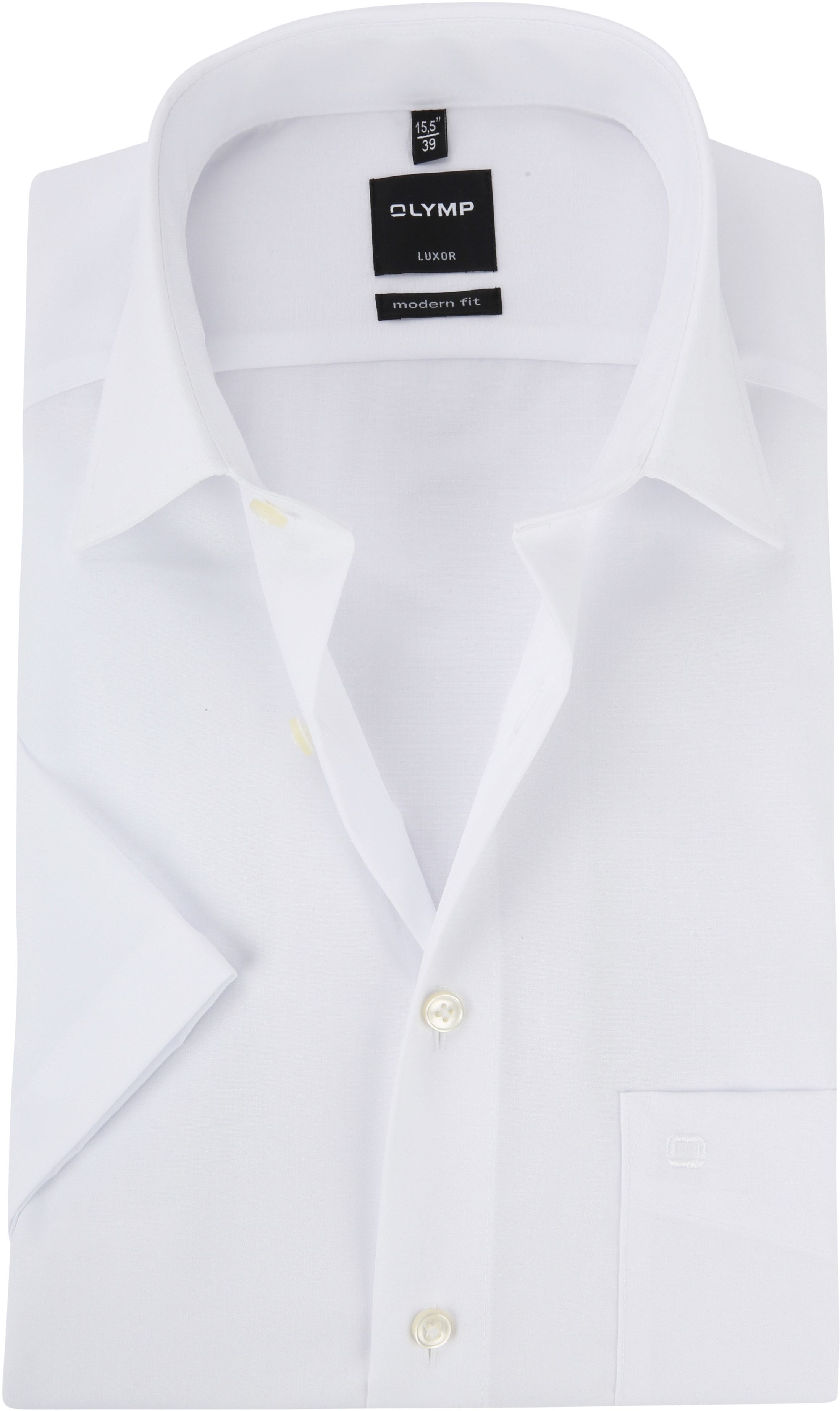 OLYMP Shirt Luxor Modern Fit Short Sleeve White 030012-00 order online | Suitable