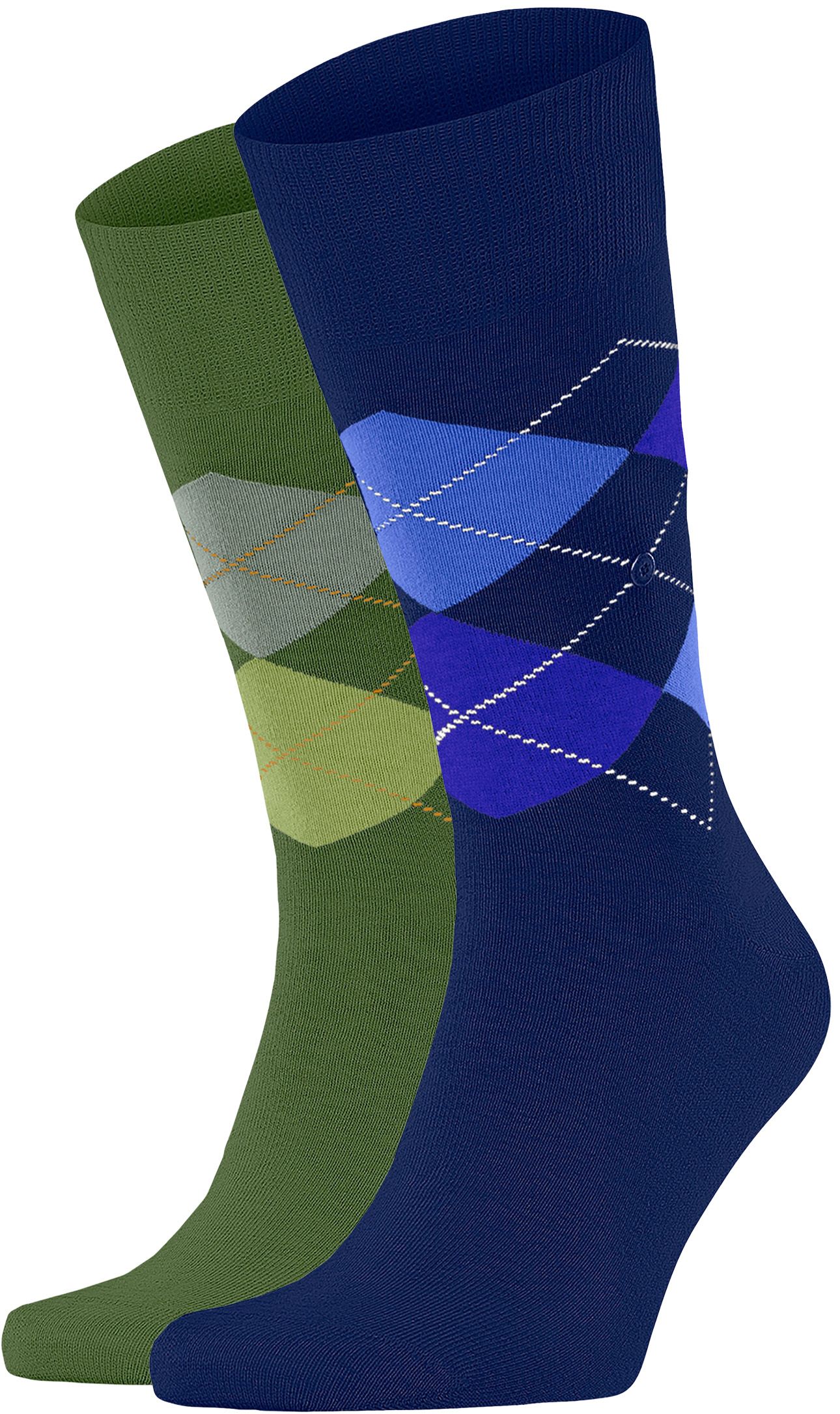 Burlington Gift Box Argyle 2-Pack Checks Blue Green 20599-0079 order online | Suitable