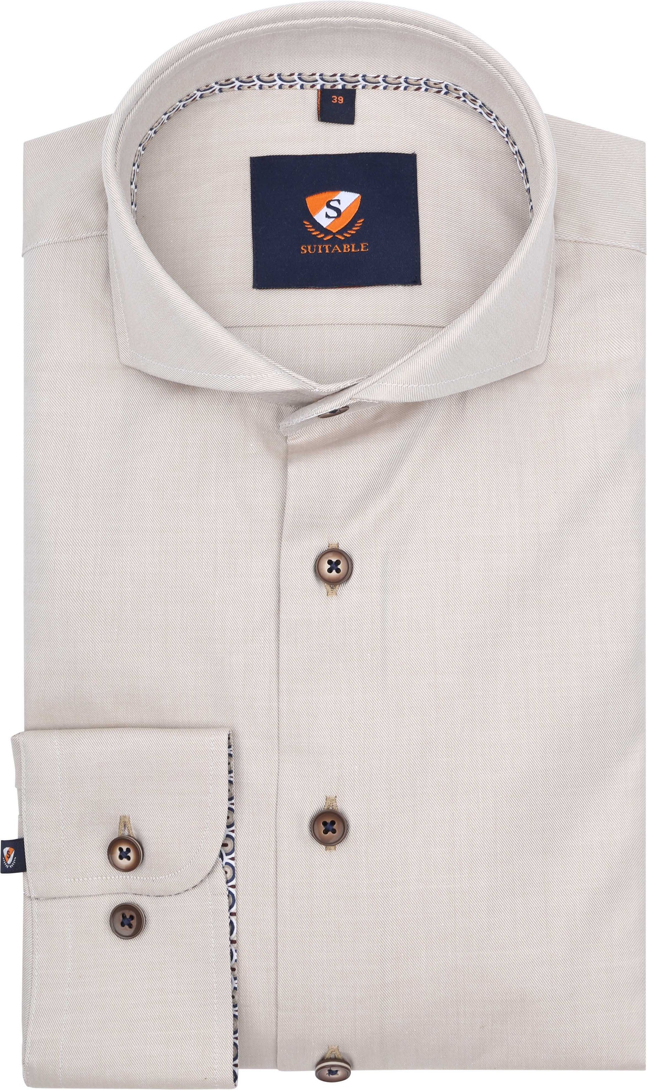 Suitable Shirt Twill Beige order online | 265-1 | Suitable Lithuania