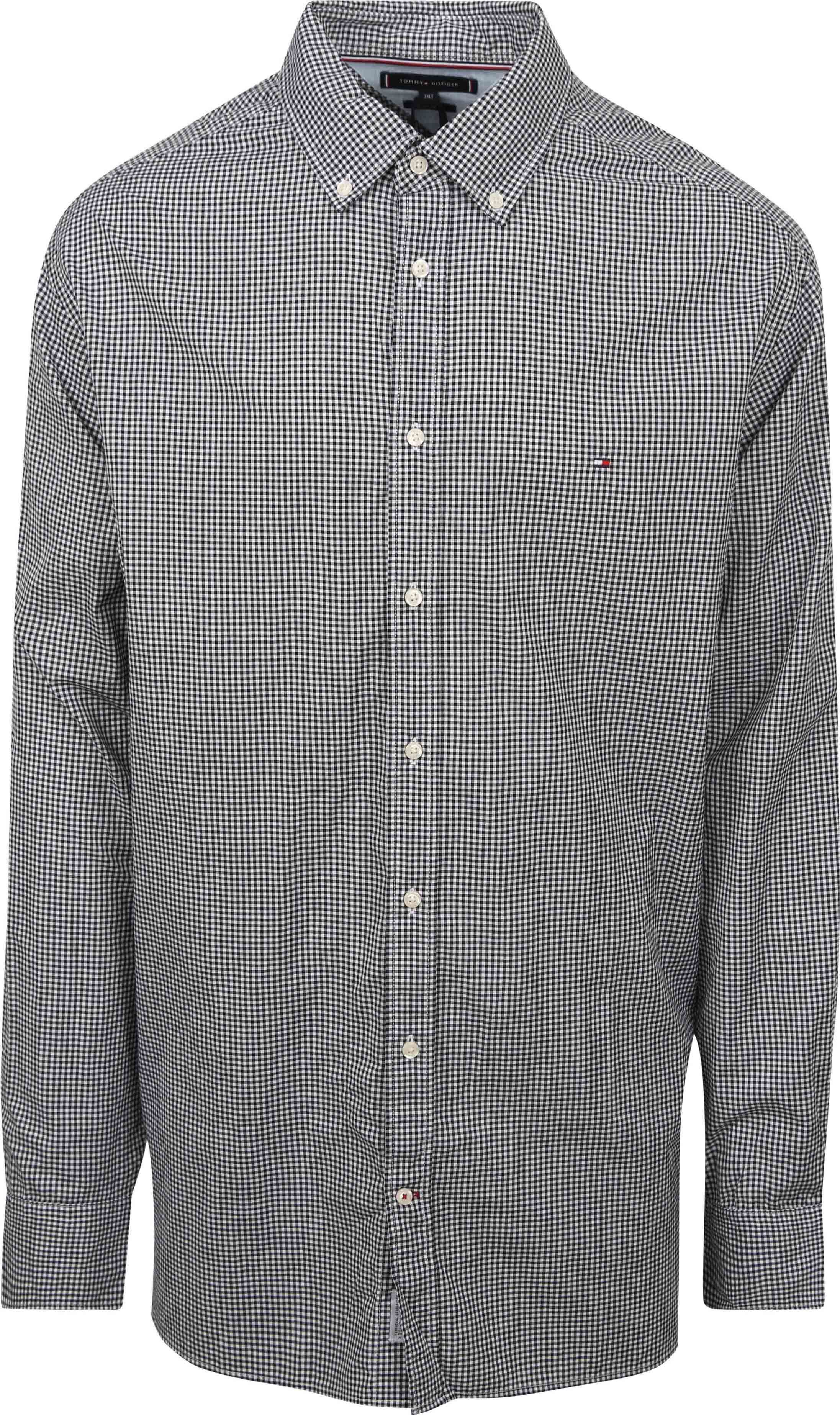 Tommy Hilfiger Big And Tall Overhemd Ruit Blauw MW0MW34099-0MT kopen | Suitable