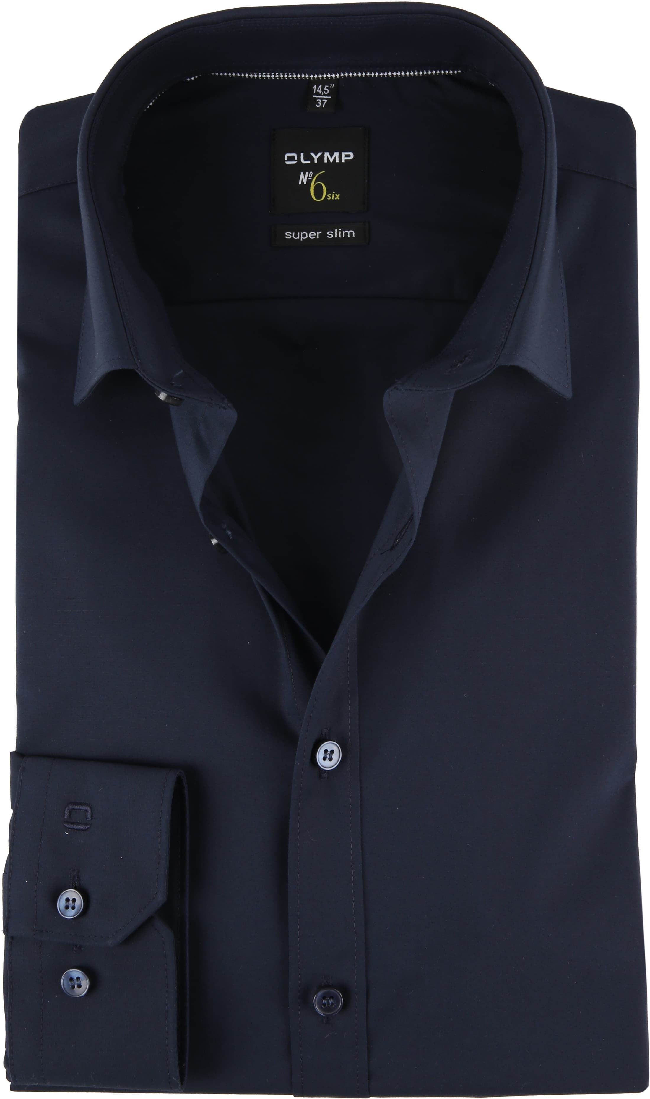 OLYMP Chemise N0.6 Marine Bleu foncé Bleu taille 41