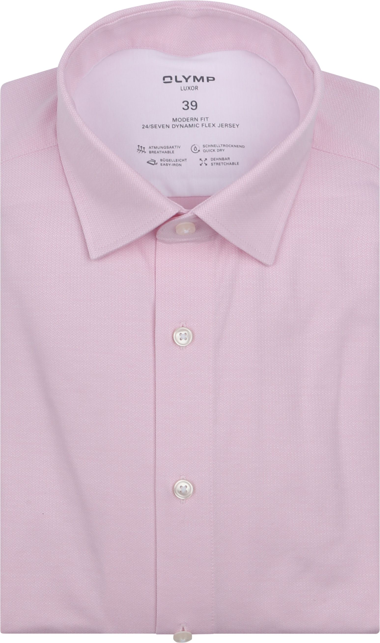 OLYMP Luxor Hemd 24/Seven Rosa 127964-30 kaufen | Suitable