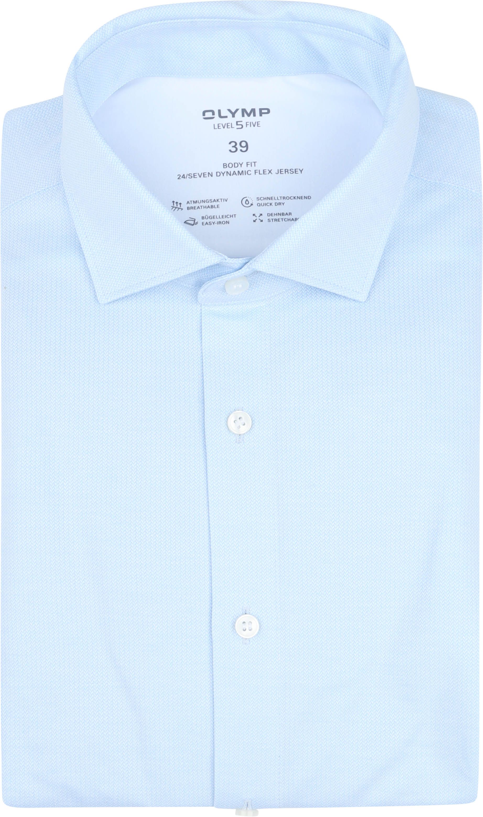 OLYMP Shirt Level 5 24/Seven Light Blue order online | 208964-11 | Suitable Lithuania