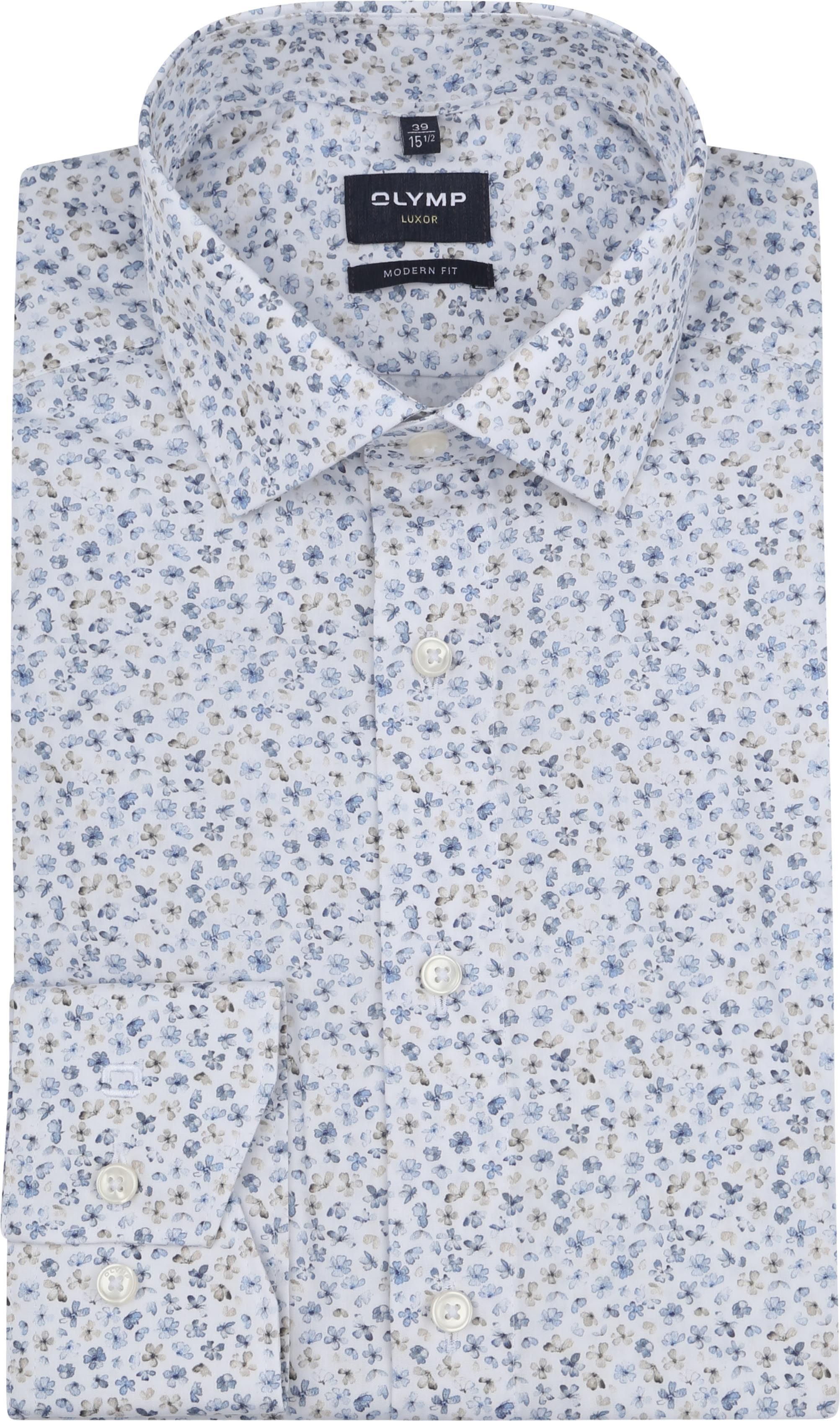 OLYMP Luxor Hemd Flower Blau 129674-00 kaufen | Suitable