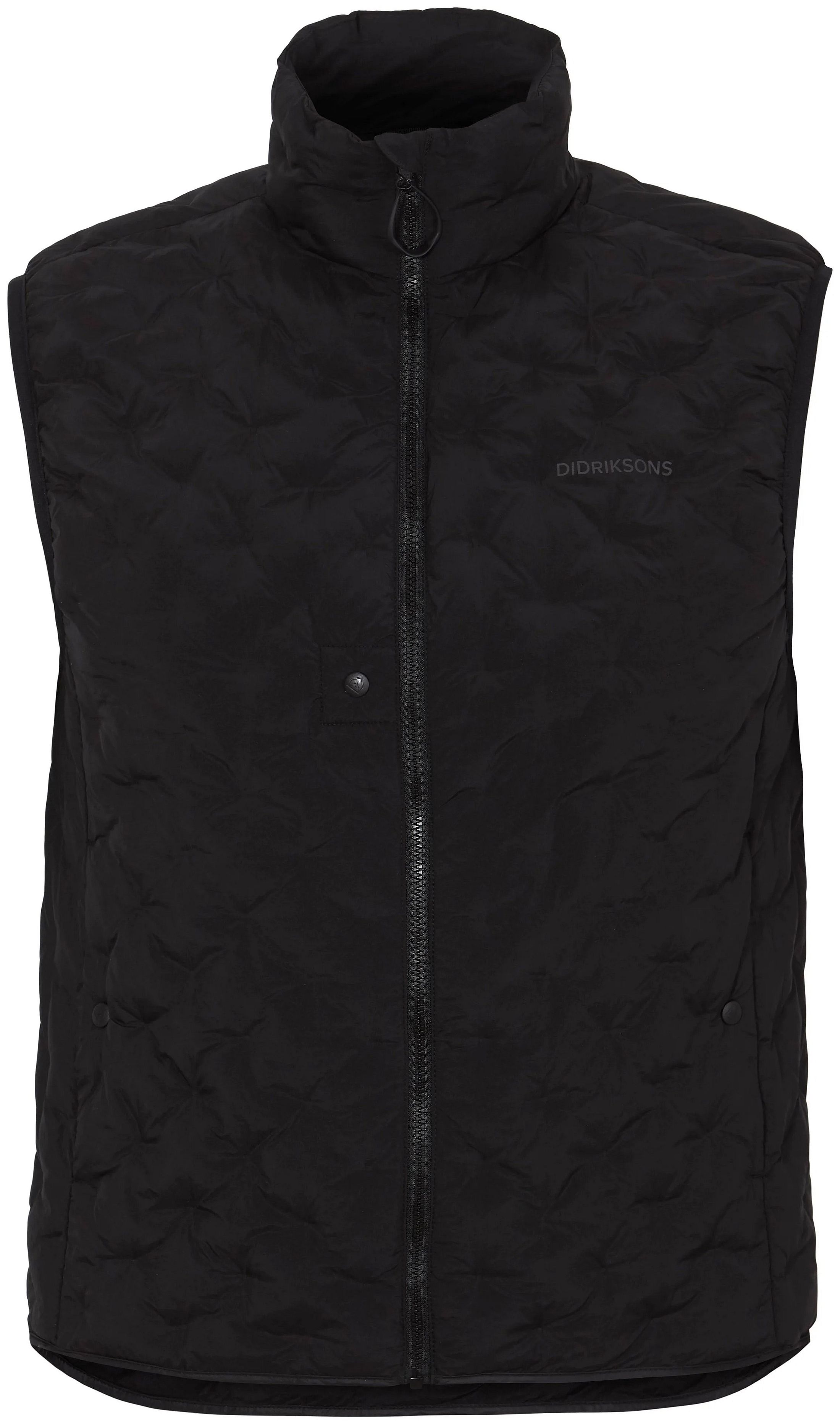 Didriksons Darius Bodywarmer Black order online | 504070-060 | Suitable Spain