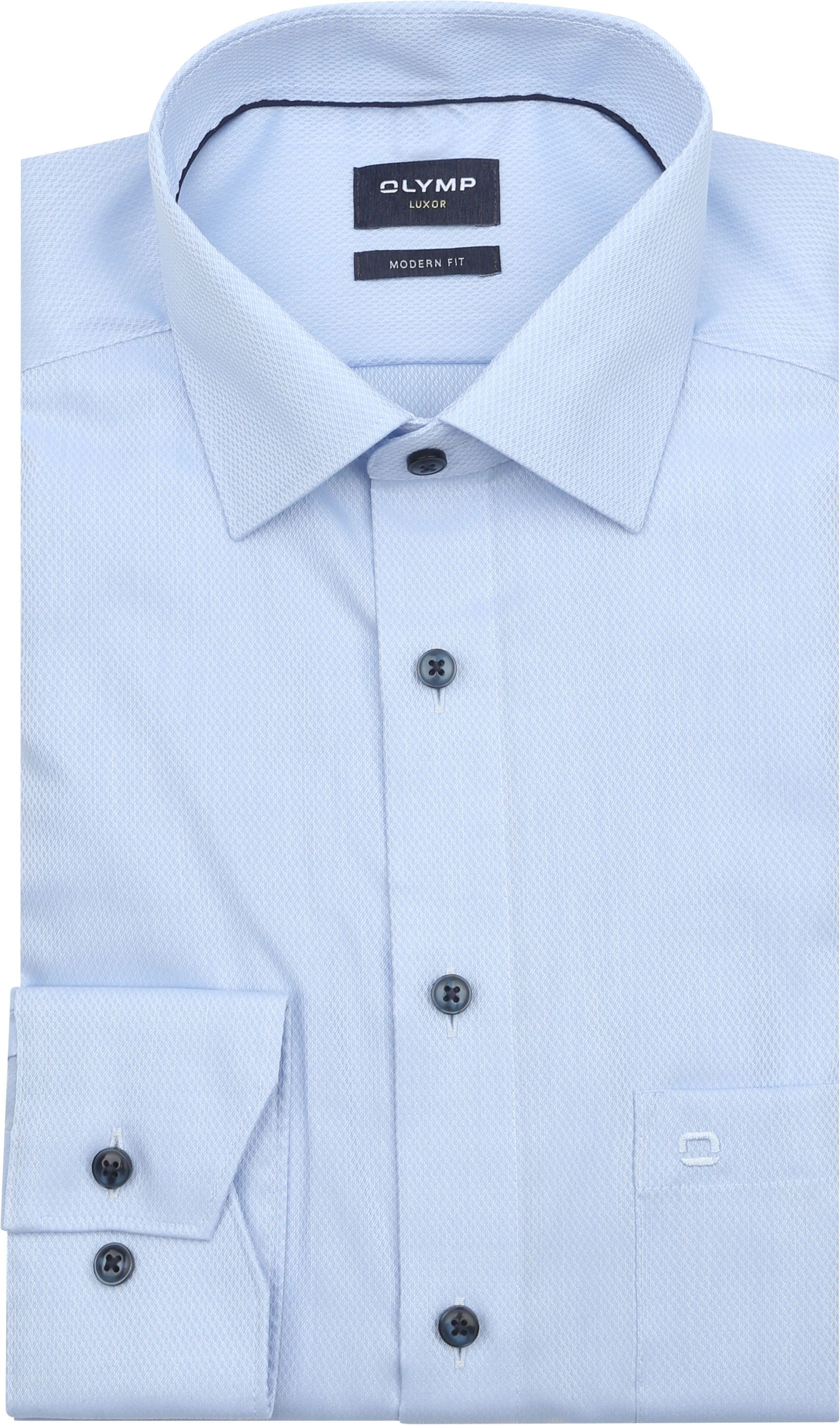 Olymp Luxor Shirt Diamond Twill Light Blue order online | 128084-11 | Suitable Lithuania