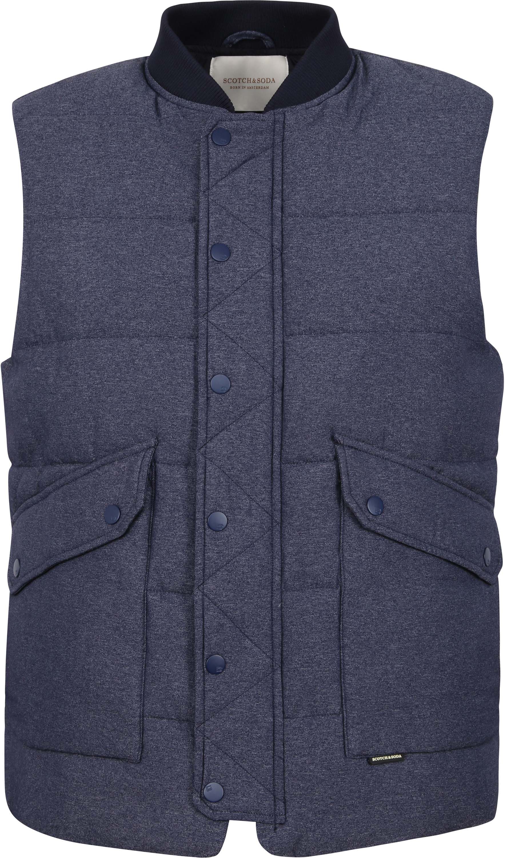 Scotch and Soda Bomber Weste Navy 164890 kaufen | Suitable