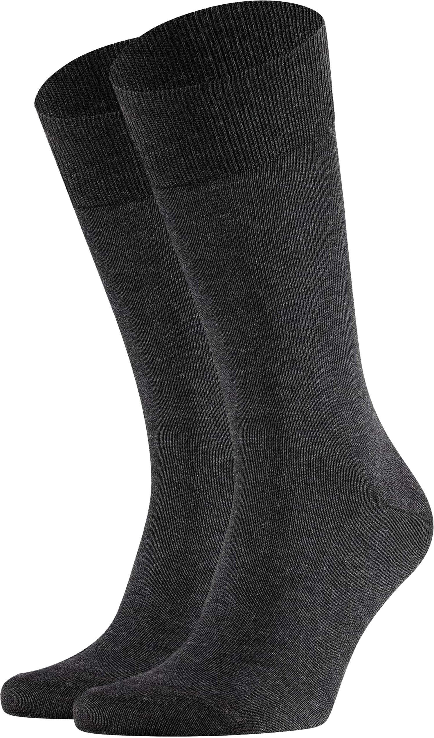 Falke Happy Sokken 2 Paar Antraciet Melange 14610-3080 kopen | Suitable