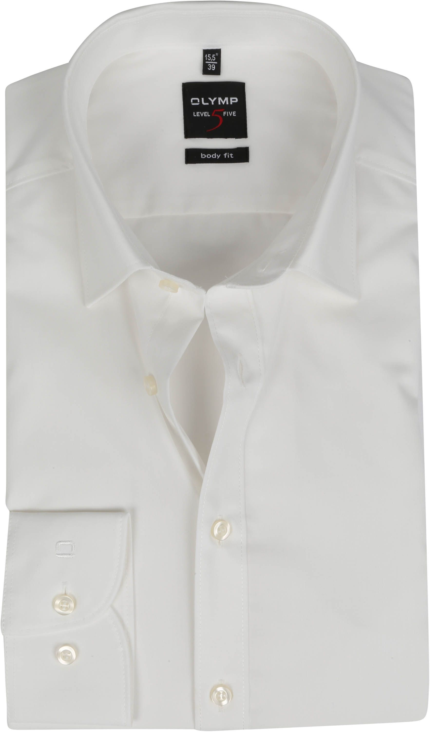 OLYMP Chemise Level Five Coupe Cintrée Blanc Cassé Blanc cassé taille 36