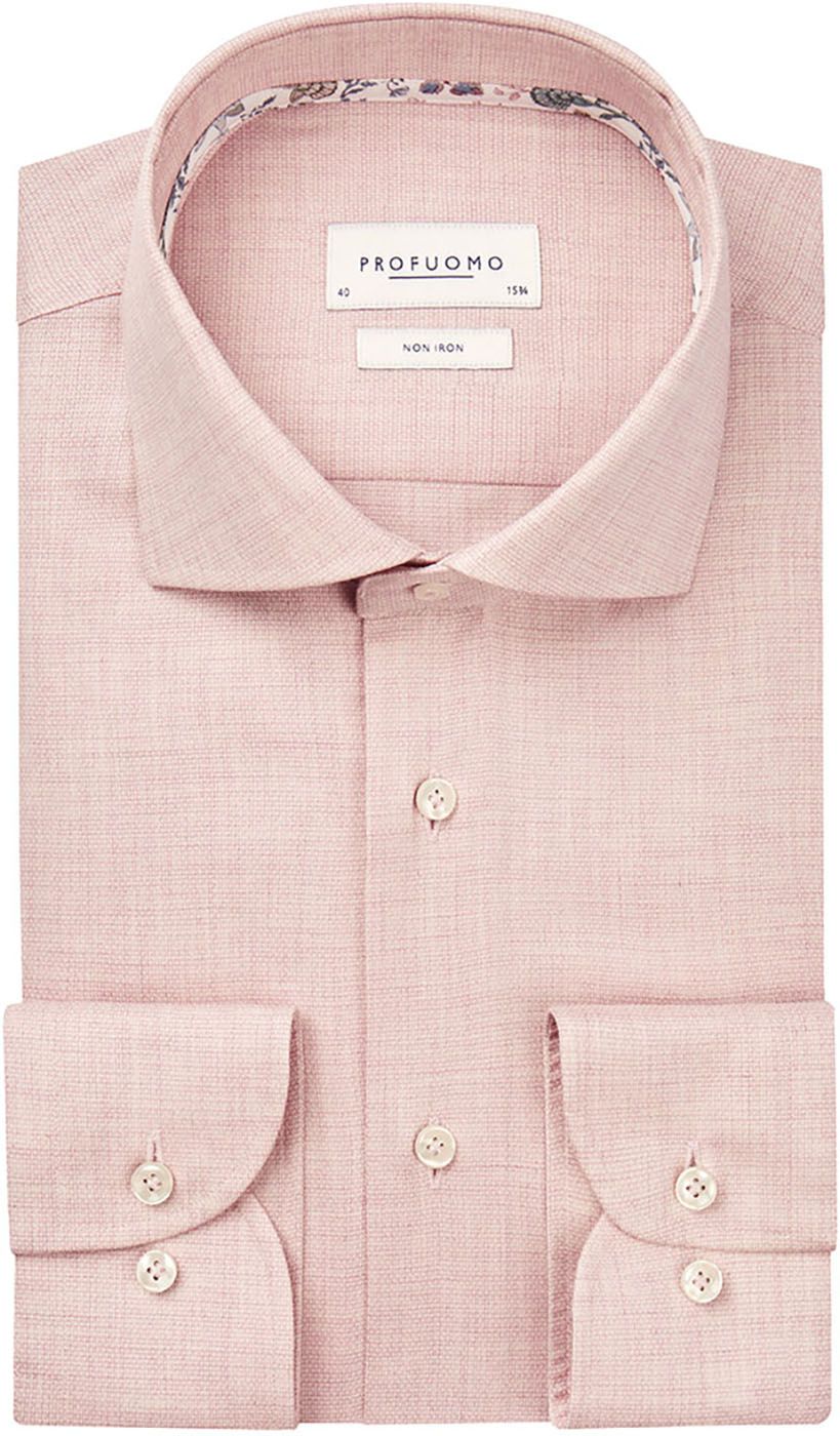 Profuomo Shirt Stretch Pink size 15