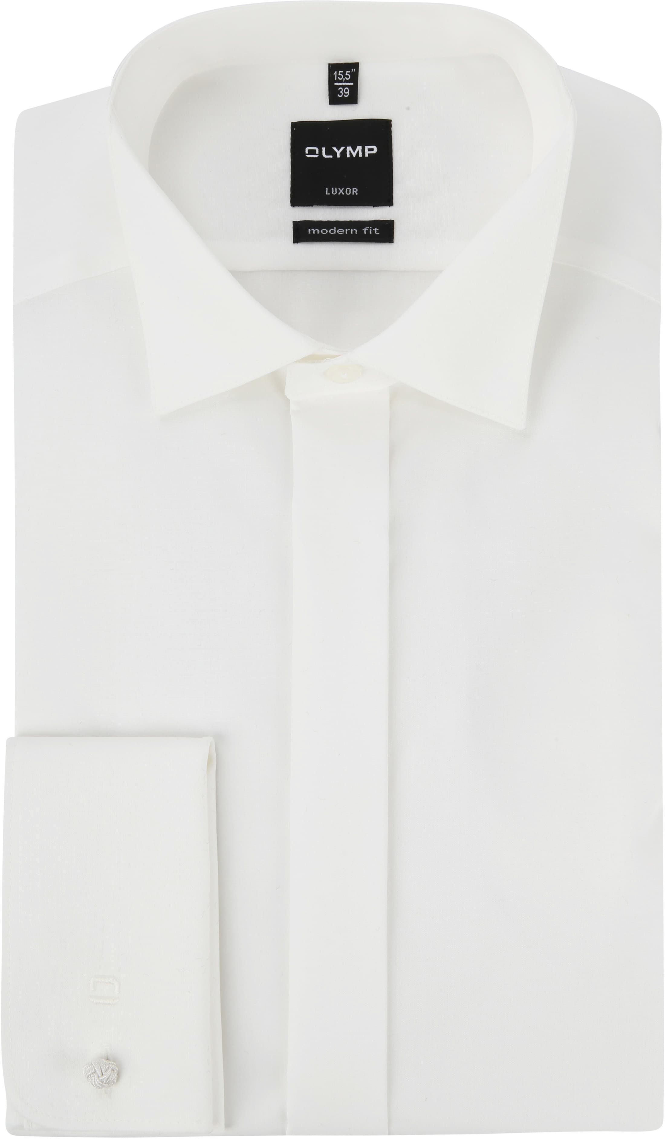 OLYMP Chemise de Smoking Luxor Coupe Moderne Ecru ML7 Blanc cassé taille 37