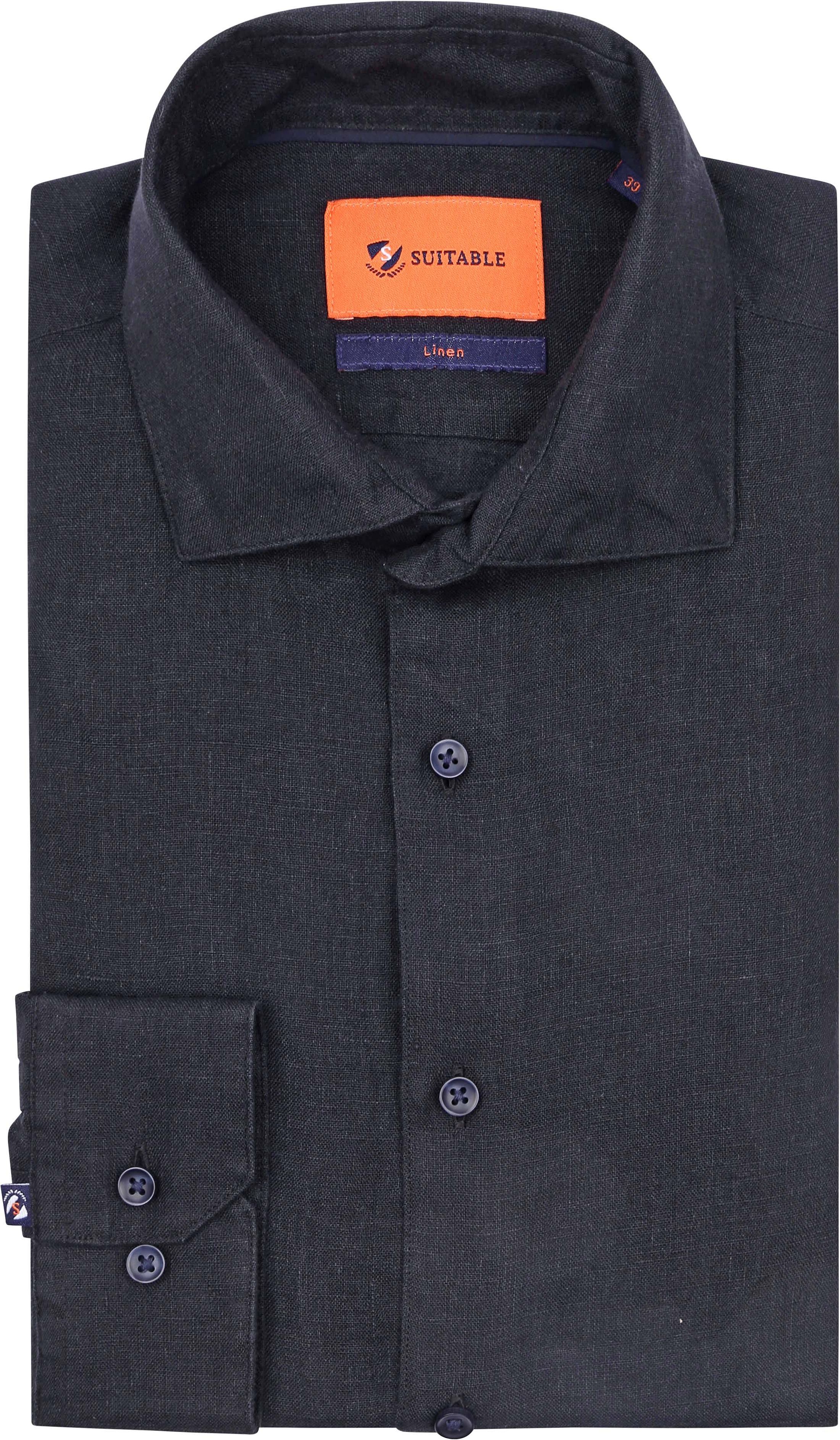 Suitable Chemise Lin Marine L23-01 commander en ligne | Suitable