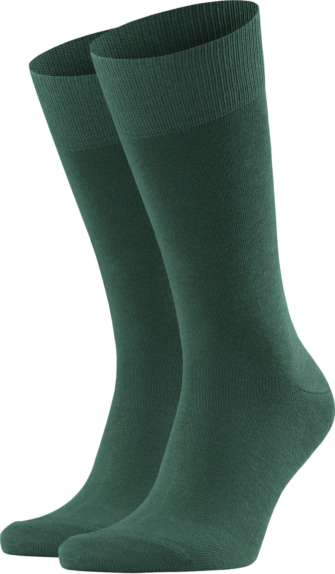 Falke Happy Sokken 2-Pack Donkergroen 14610-7441 kopen | Suitable