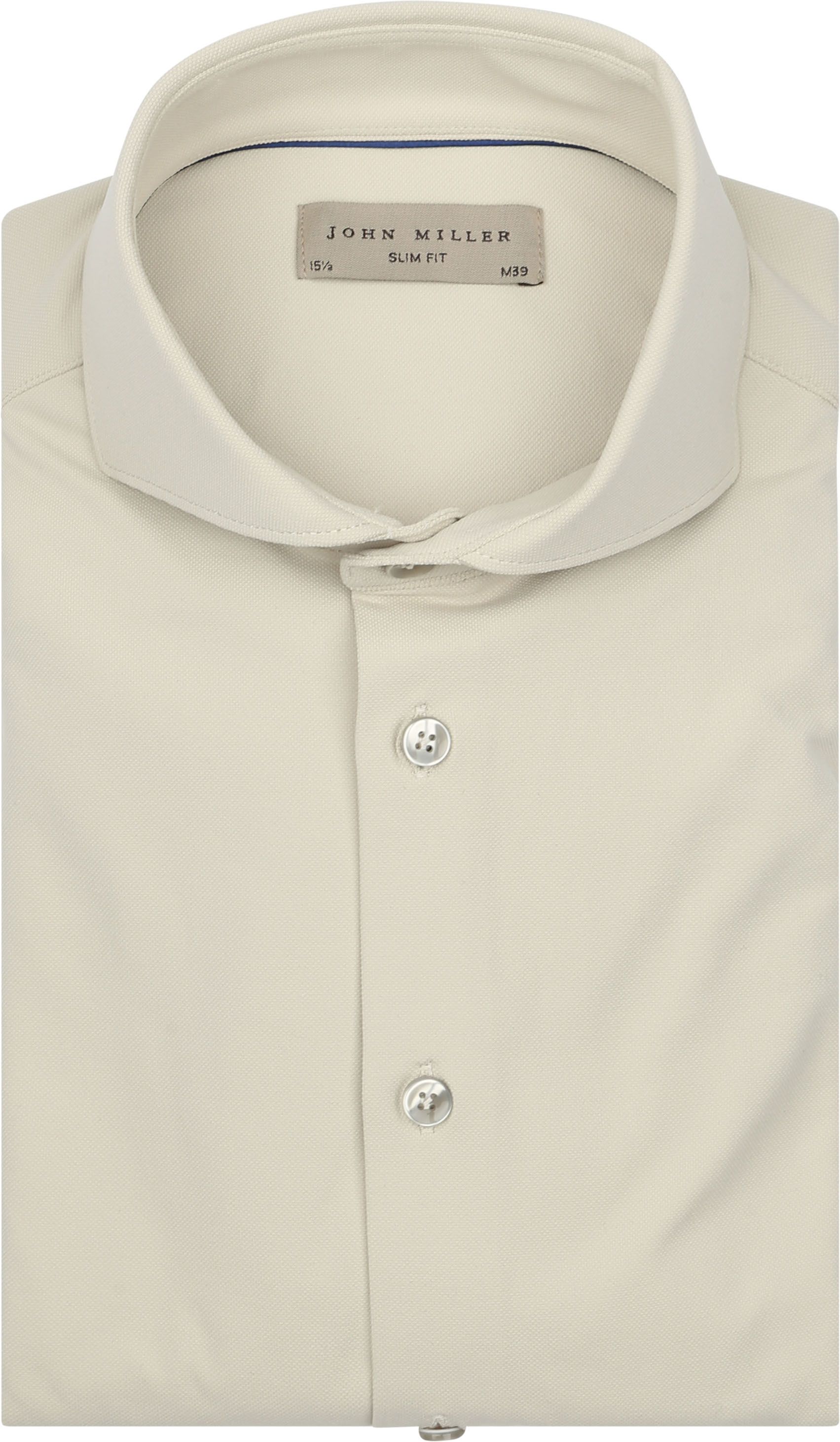 John Miller Shirt Hyperstretch Beige 5142035-625000 order online | Suitable