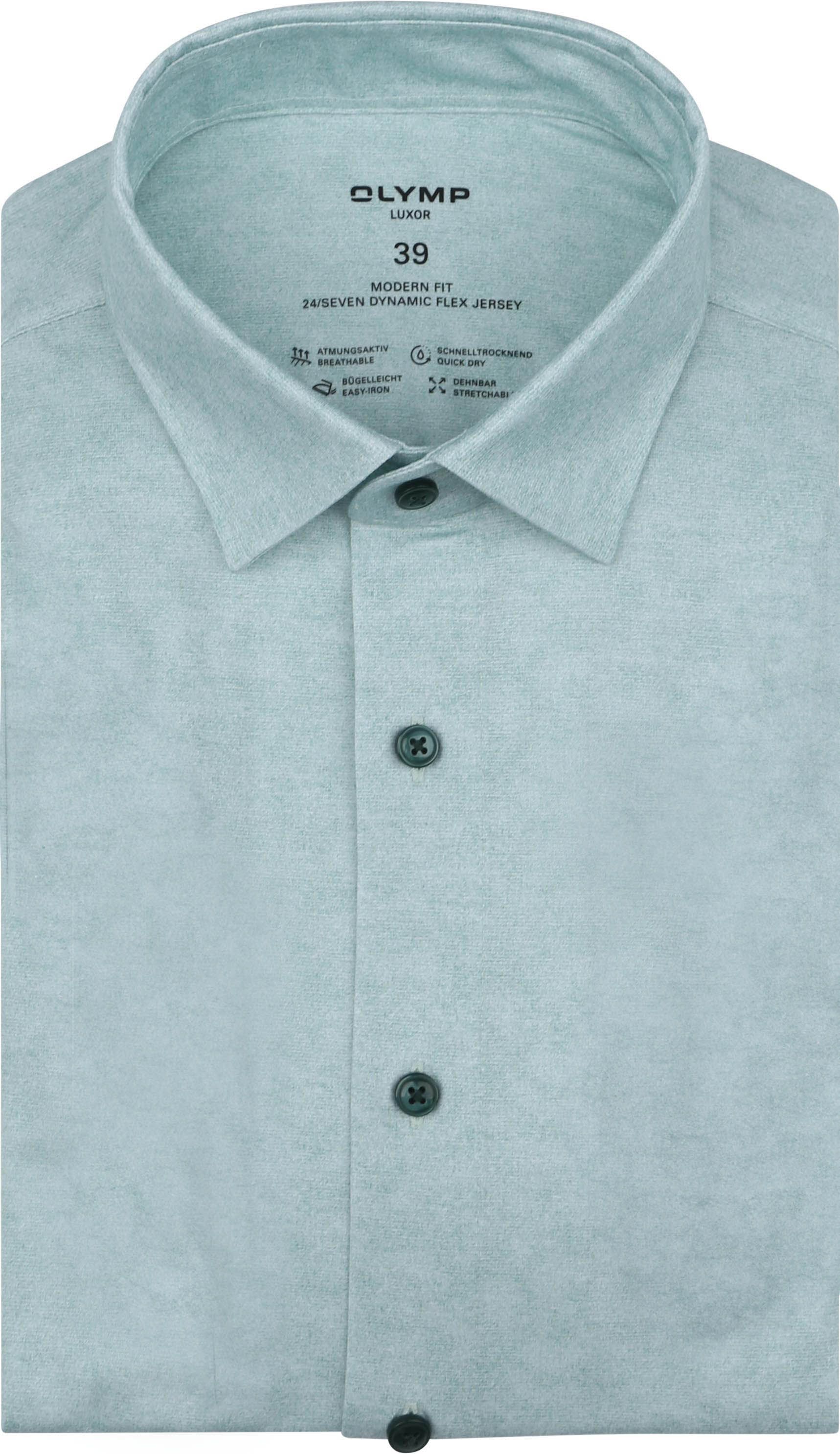 OLYMP Luxor Hemd Stretch Hellgrün 130454-45 kaufen | Suitable