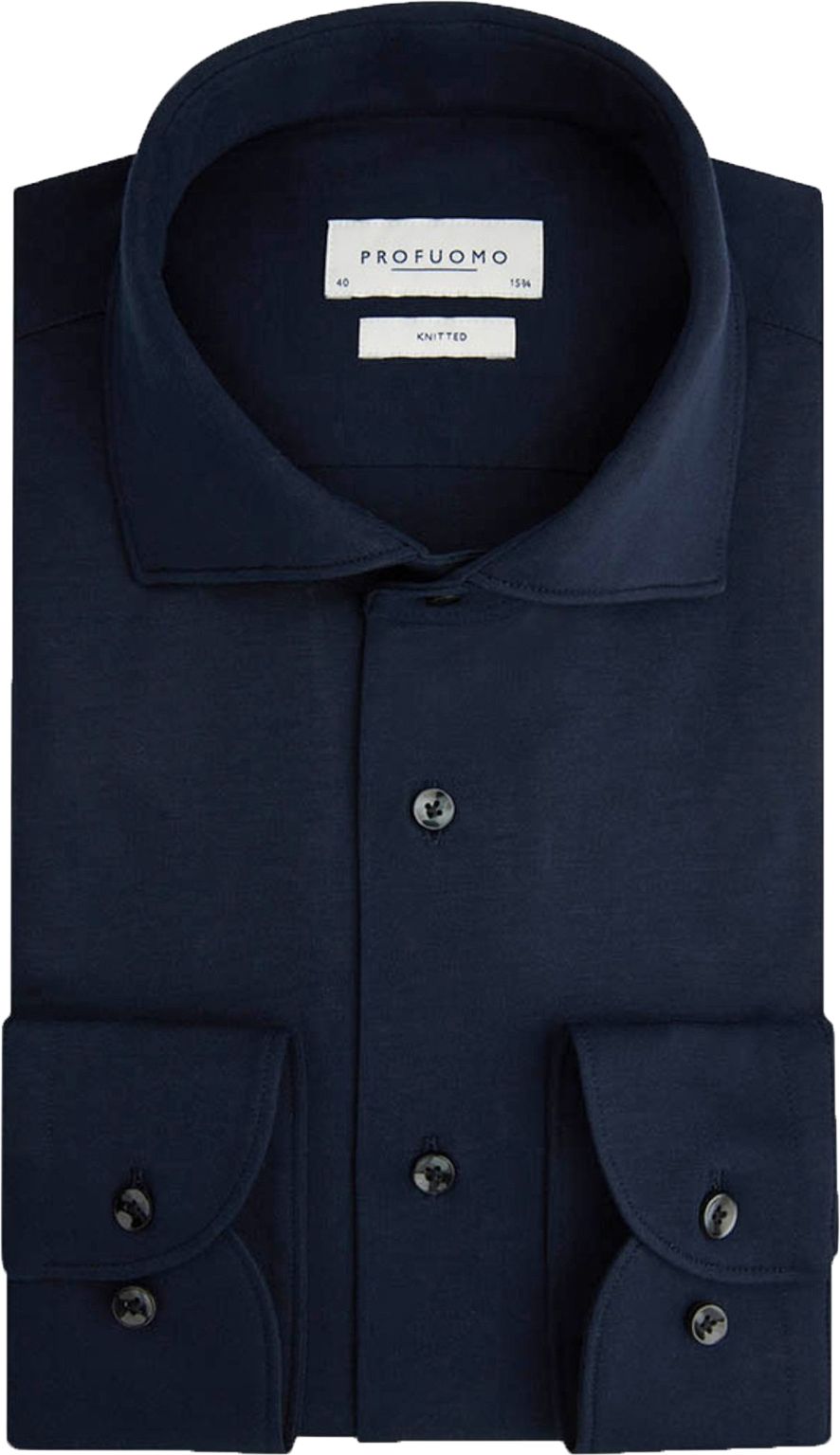 Profuomo Chemise Tricoté Marine  PP2H00005C-P commander en ligne | Suitable