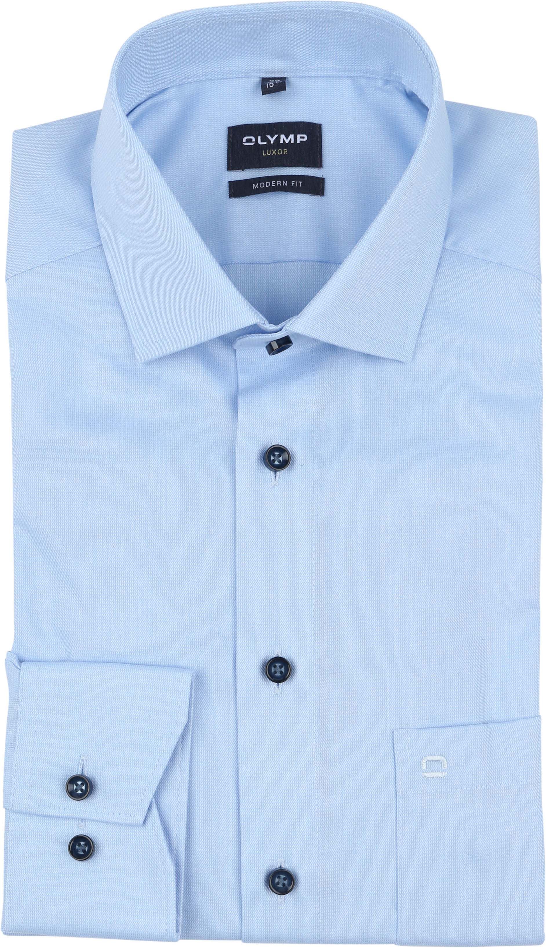 Olymp Luxor Shirt Light Blue order online | 120154-11 | Suitable Lithuania