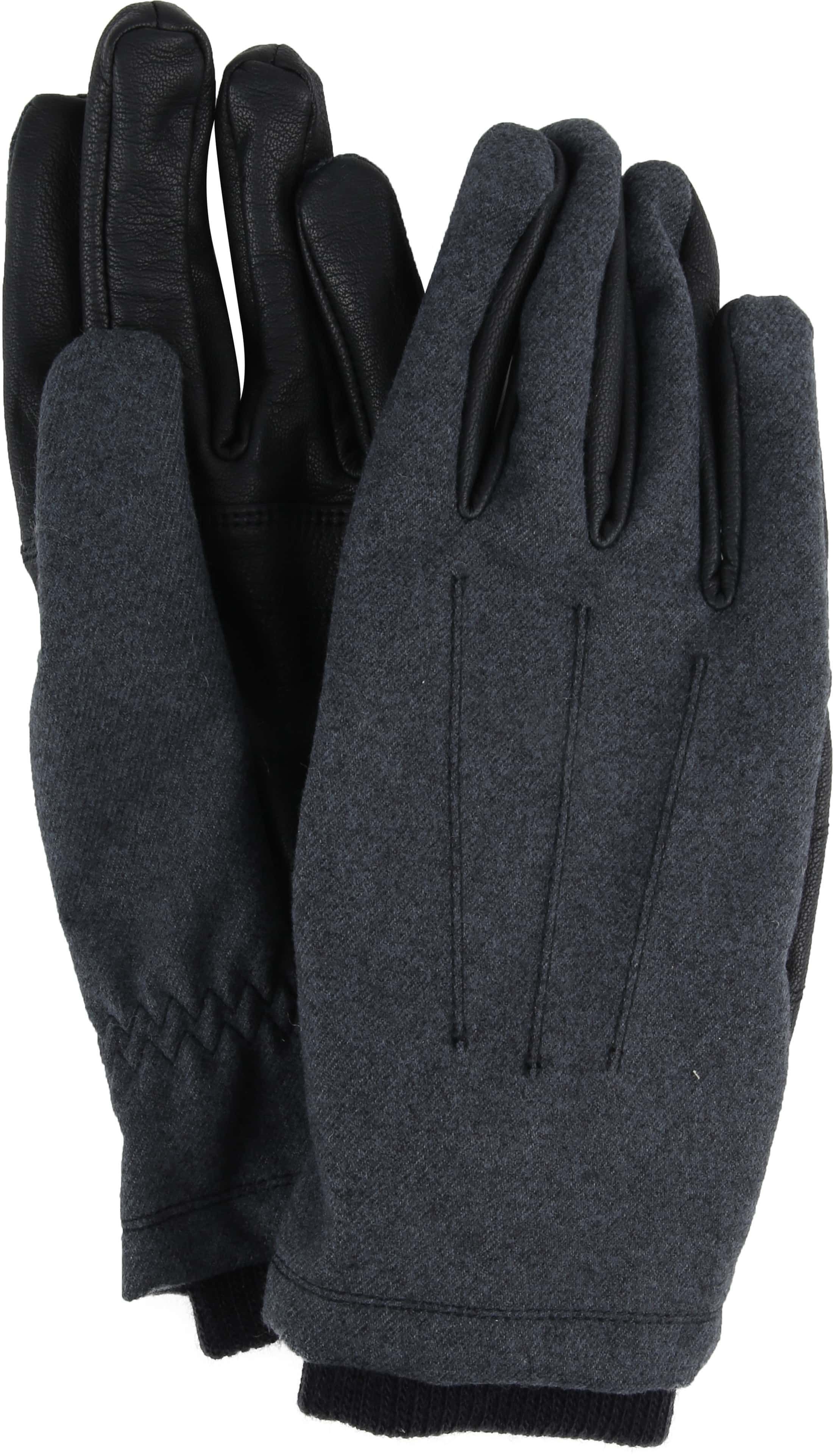 Barts Maple Dark Gloves Dark Grey Grey size L