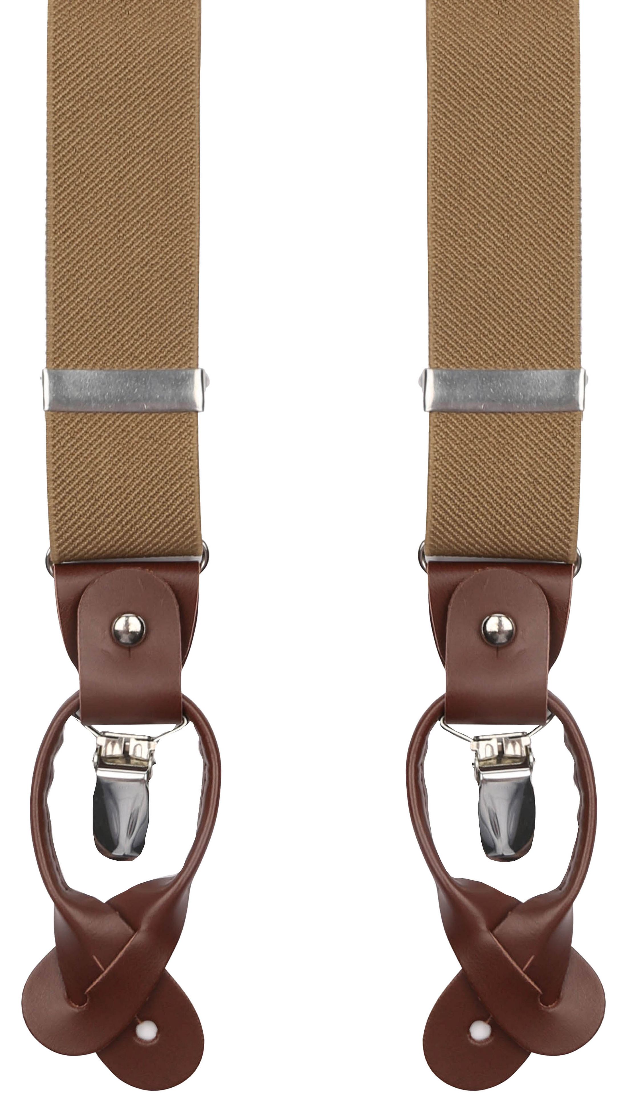 Suitable Luxe Suspenders Beige order online | SUS-Y-LUX-3,5 cm beige 6026 | Suitable Lithuania