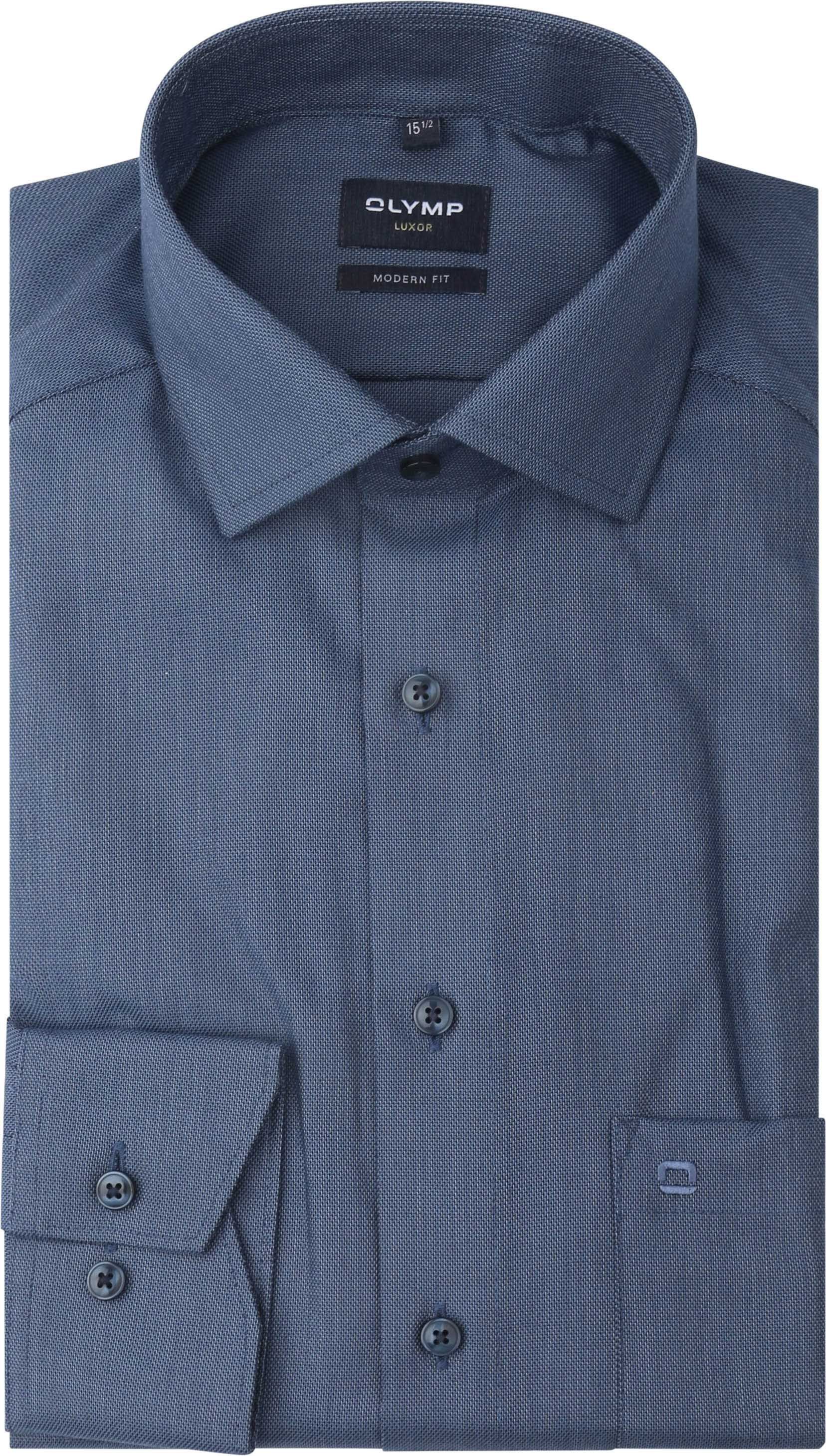 Olymp Luxor Shirt Blue 122664-13 order online | Suitable