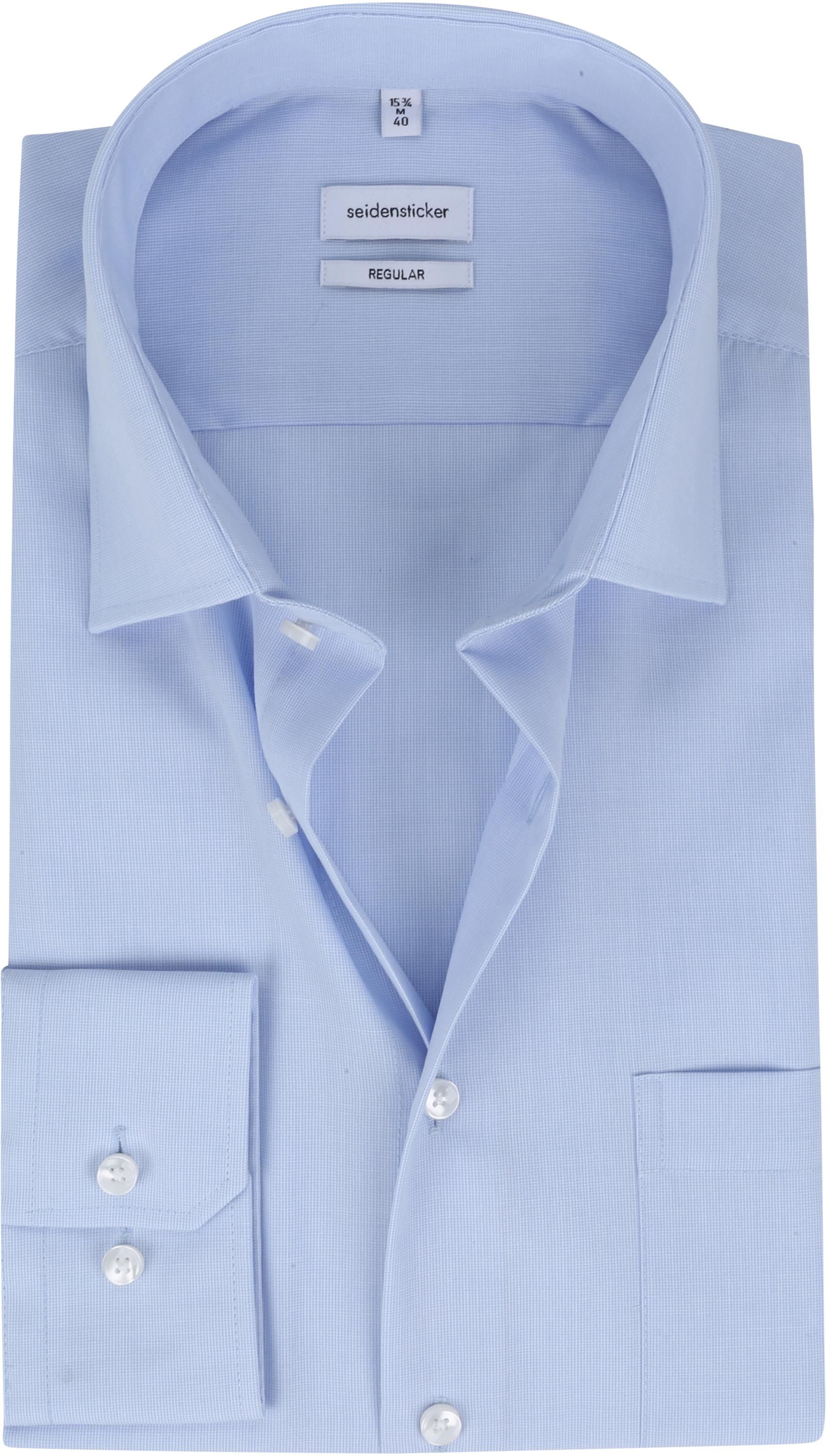 Seidensticker Non-Iron Shirt RF Light Blue size 15