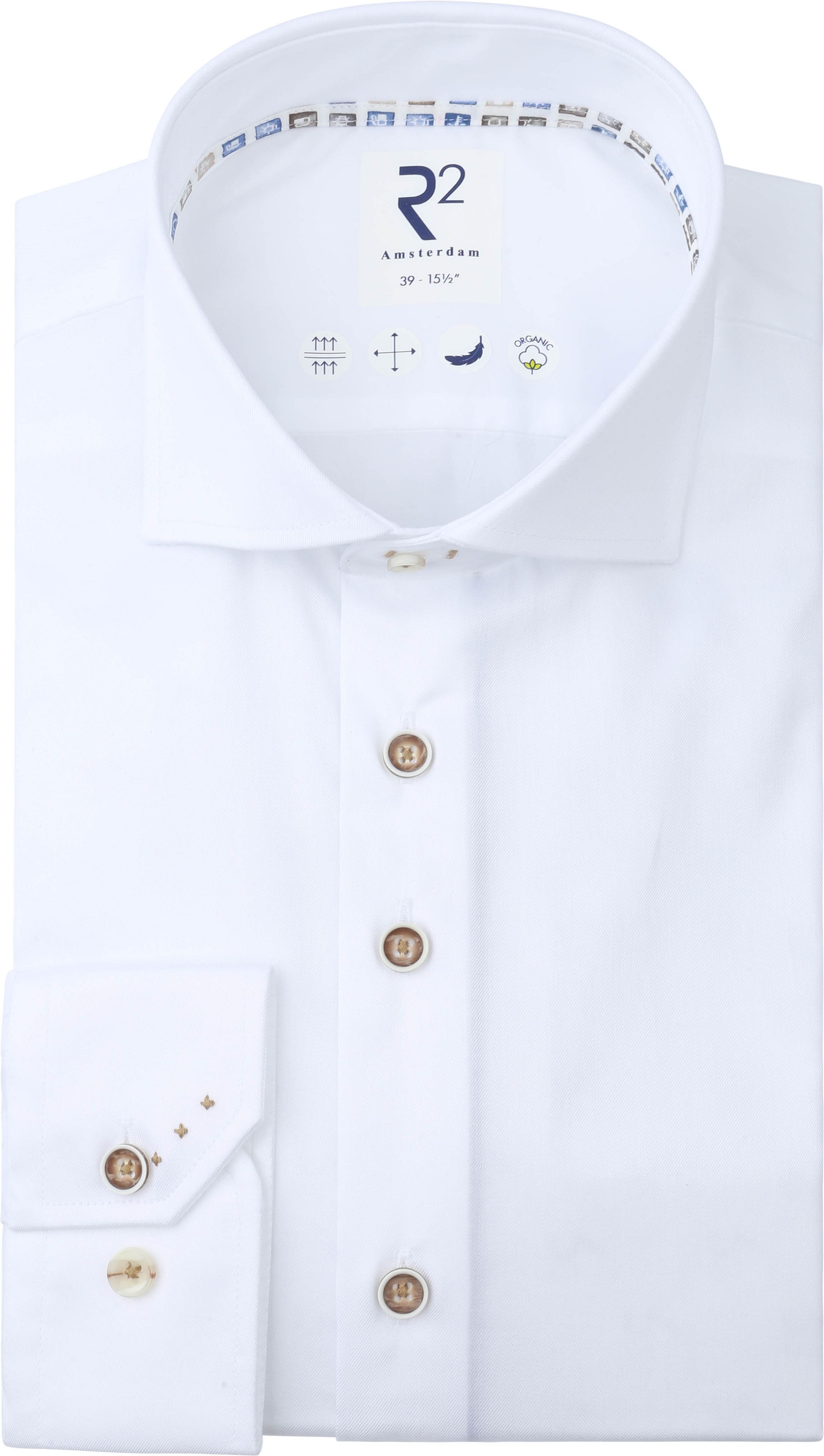 R2 Hemd Fine Twill Weiß 128.WSP.062-004 kaufen | Suitable