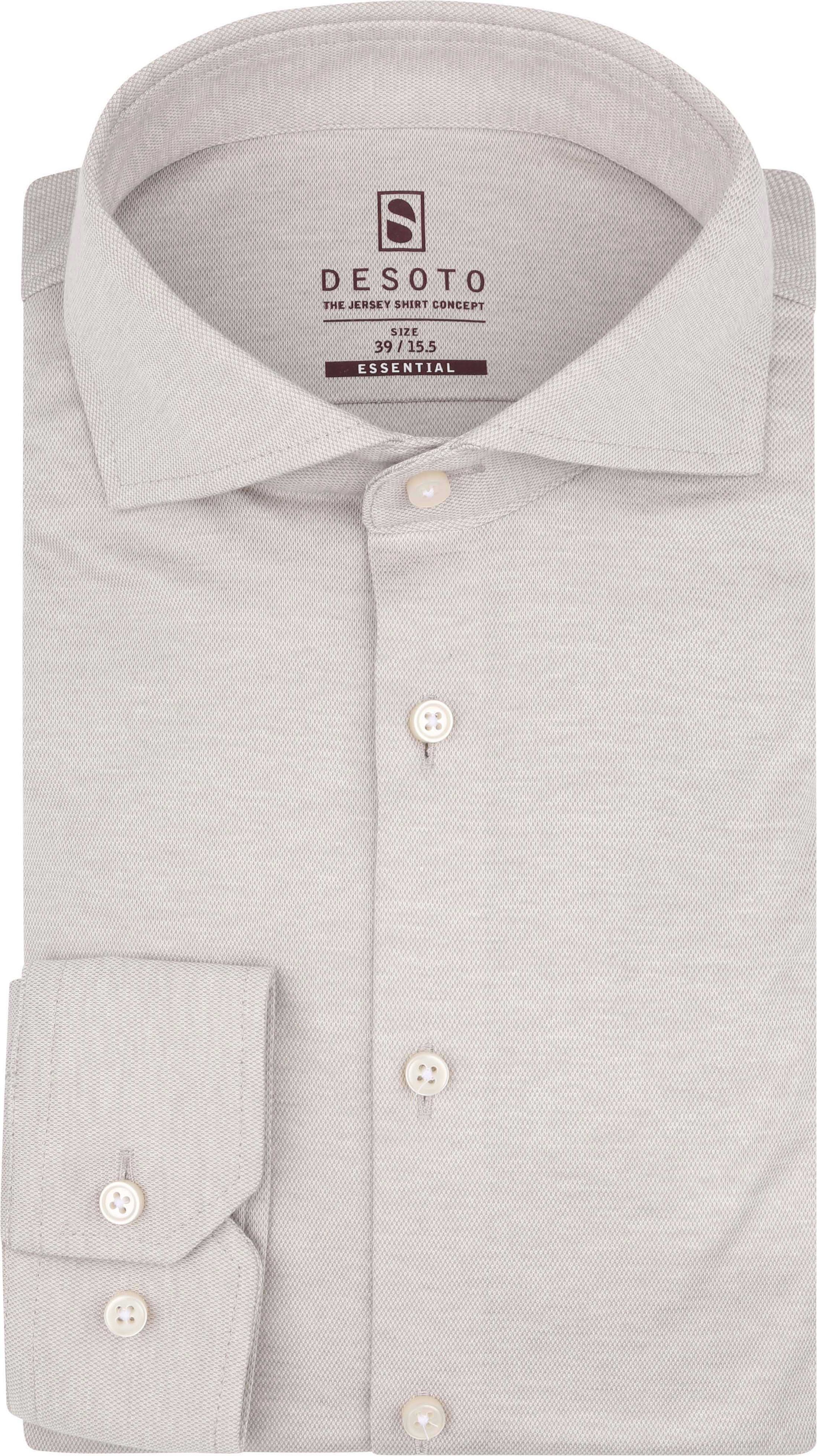 Desoto Essential Chemise Hai Piqué Beige 87007-3-804 commander en ligne | Suitable