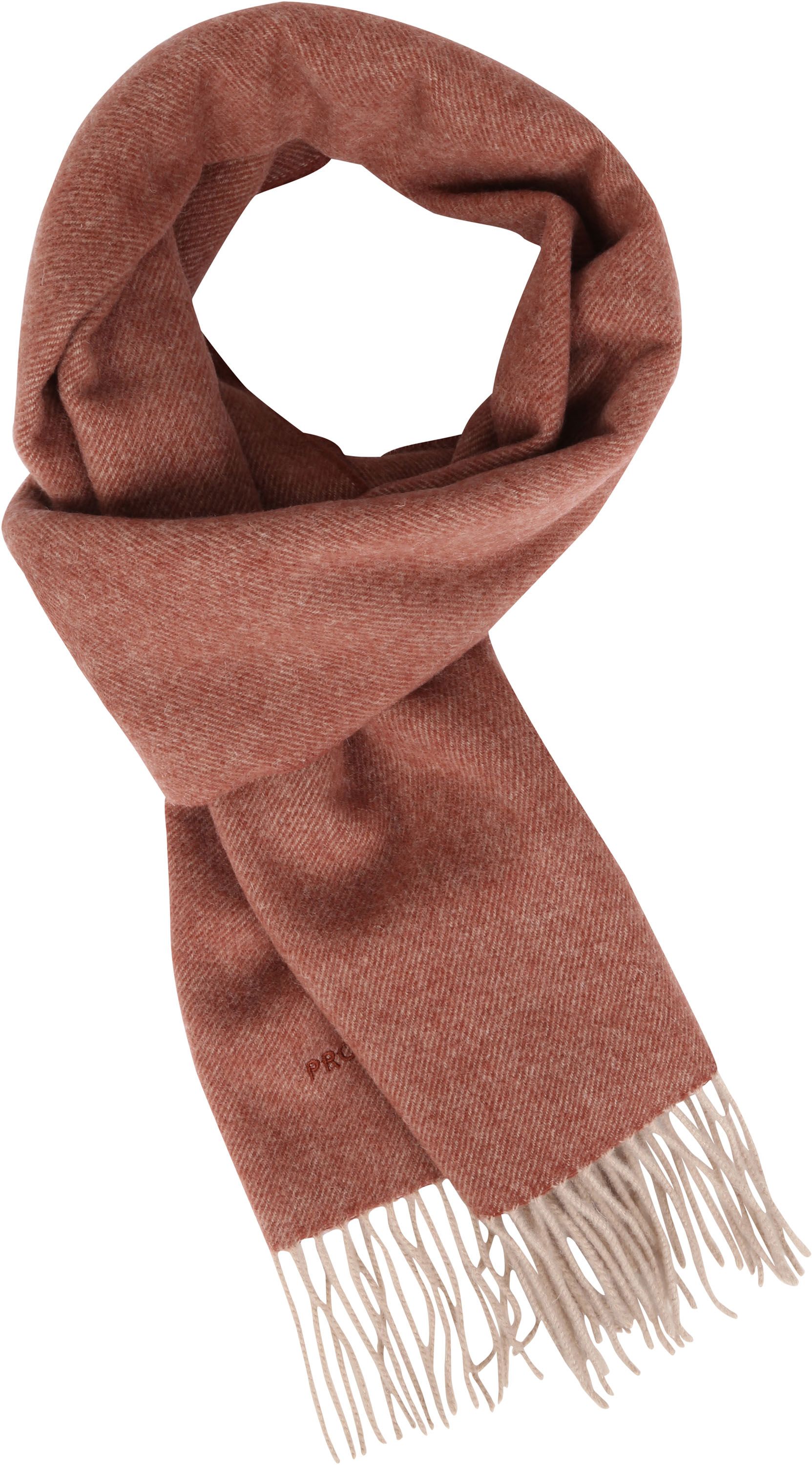 Profuomo Scarf Lambswool Red