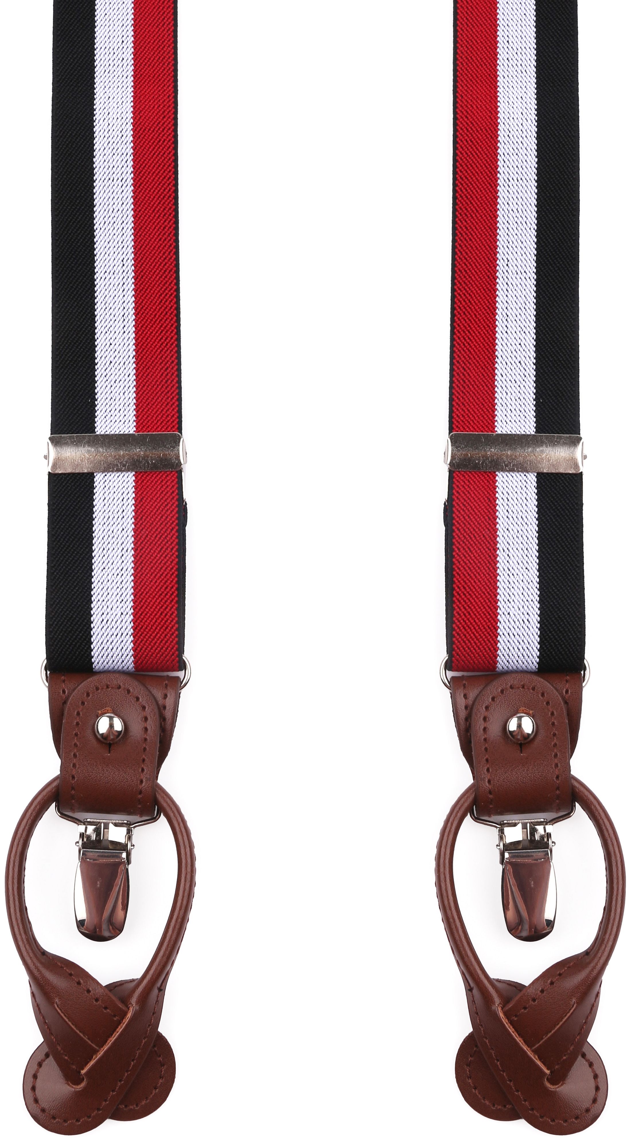 Suitable Luxe Suspenders Red White Blue SUS-Y-LUX-RWB order online | Suitable