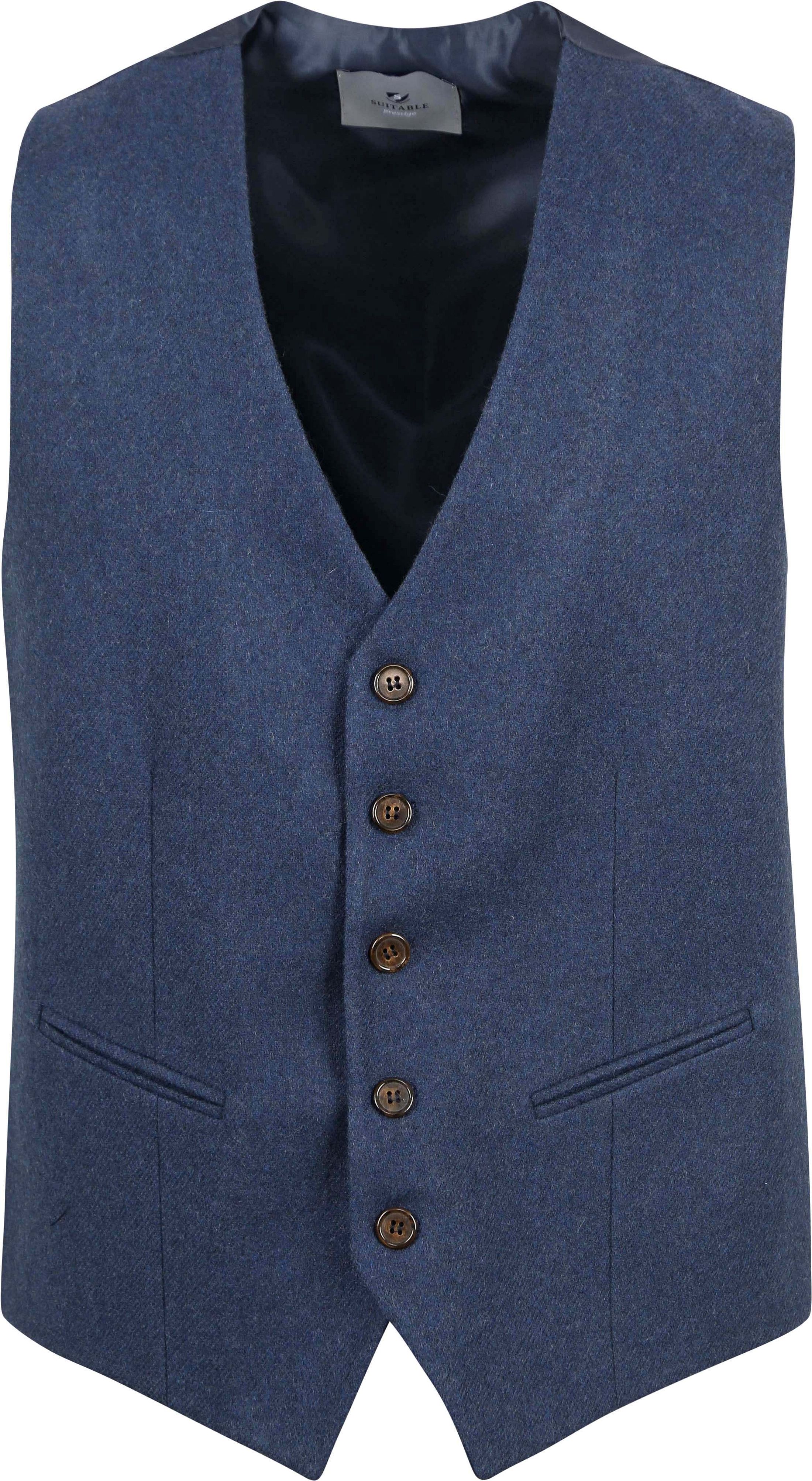 Suitable Weste Tweed Mid Blau GI-5BT-PLTWE-AW23-02 kaufen | Suitable