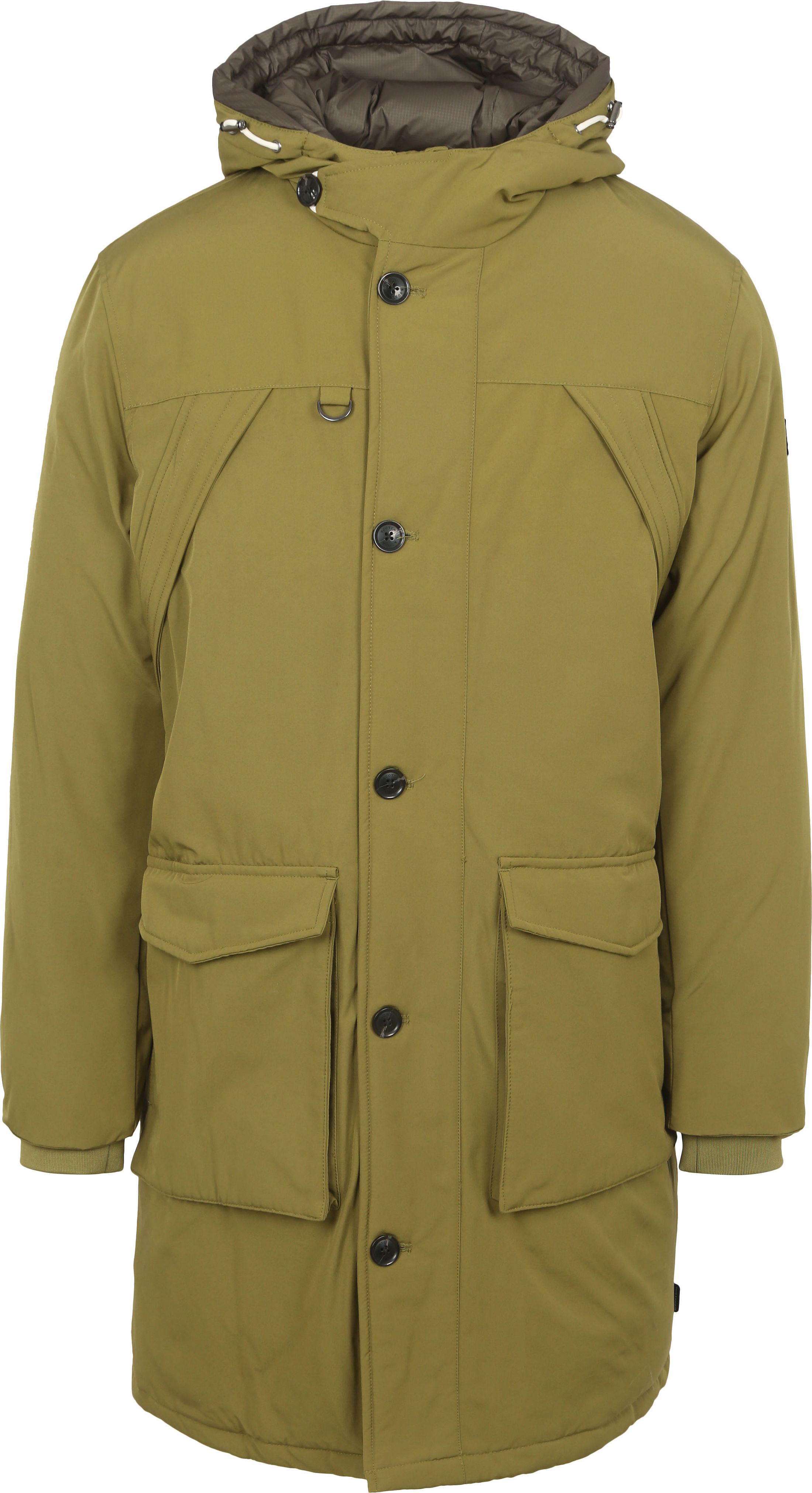 Scotch & Soda Veste Parka Vert Olive commander en ligne | 178606-300 | Suitable Luxembourg